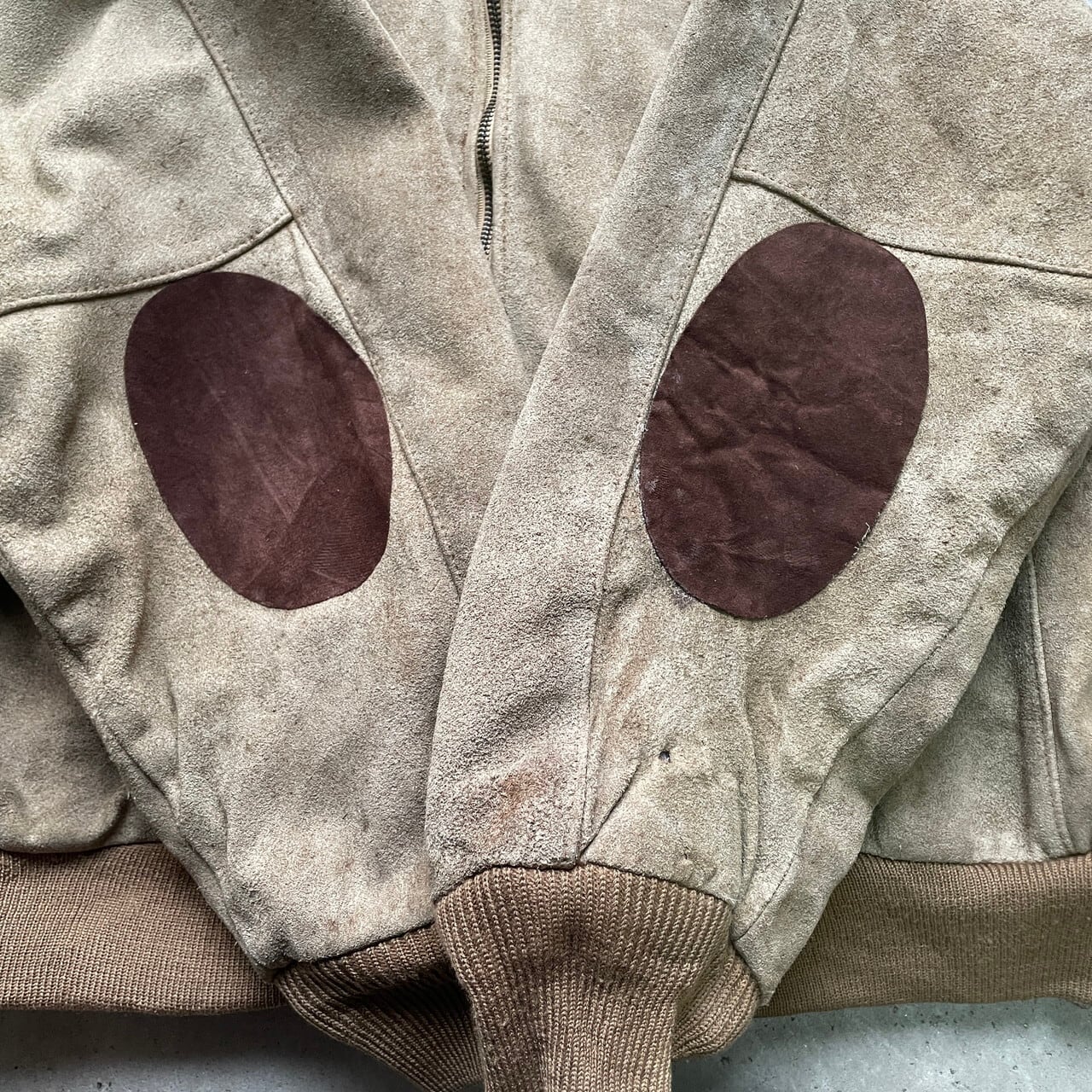 80〜90年代 WELCOME TO ATOMIC CITY レザーブルゾン スポーツ