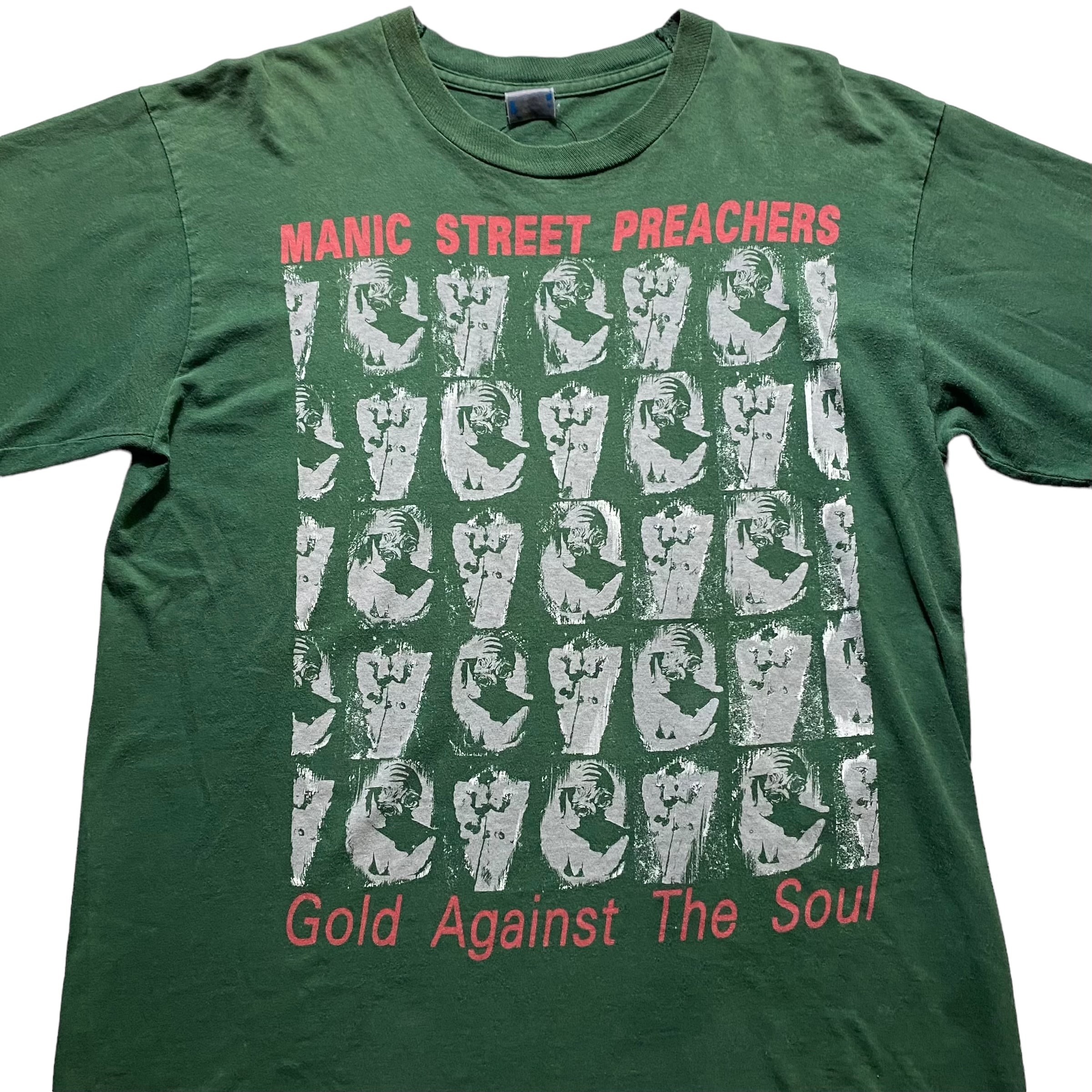 vintage 1990's MANIC STREET PREACHERS long sleeves music tee “Gold