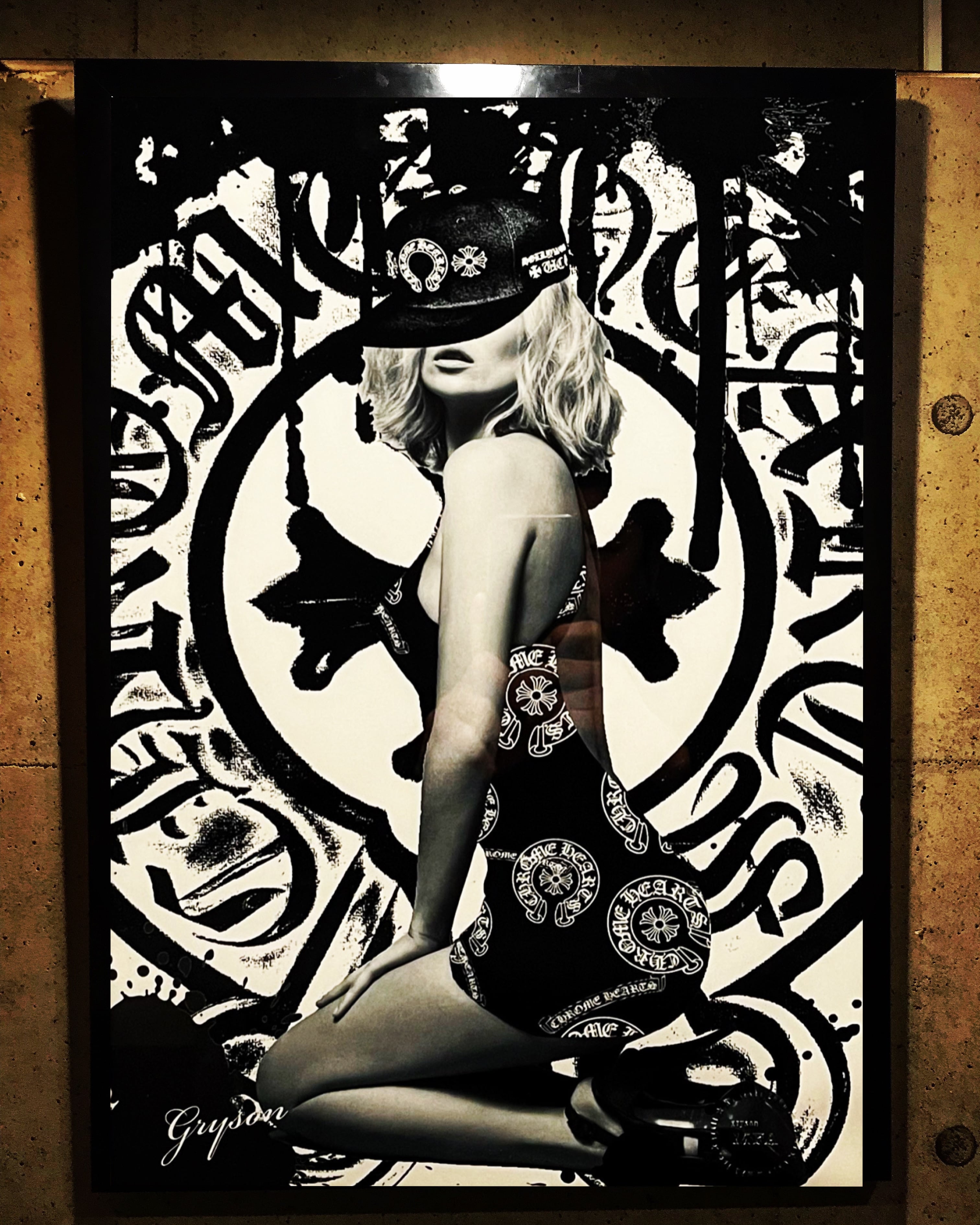 Grysonアート2Lケイトモスクロムハーツ パロディオマージュアート | MFA