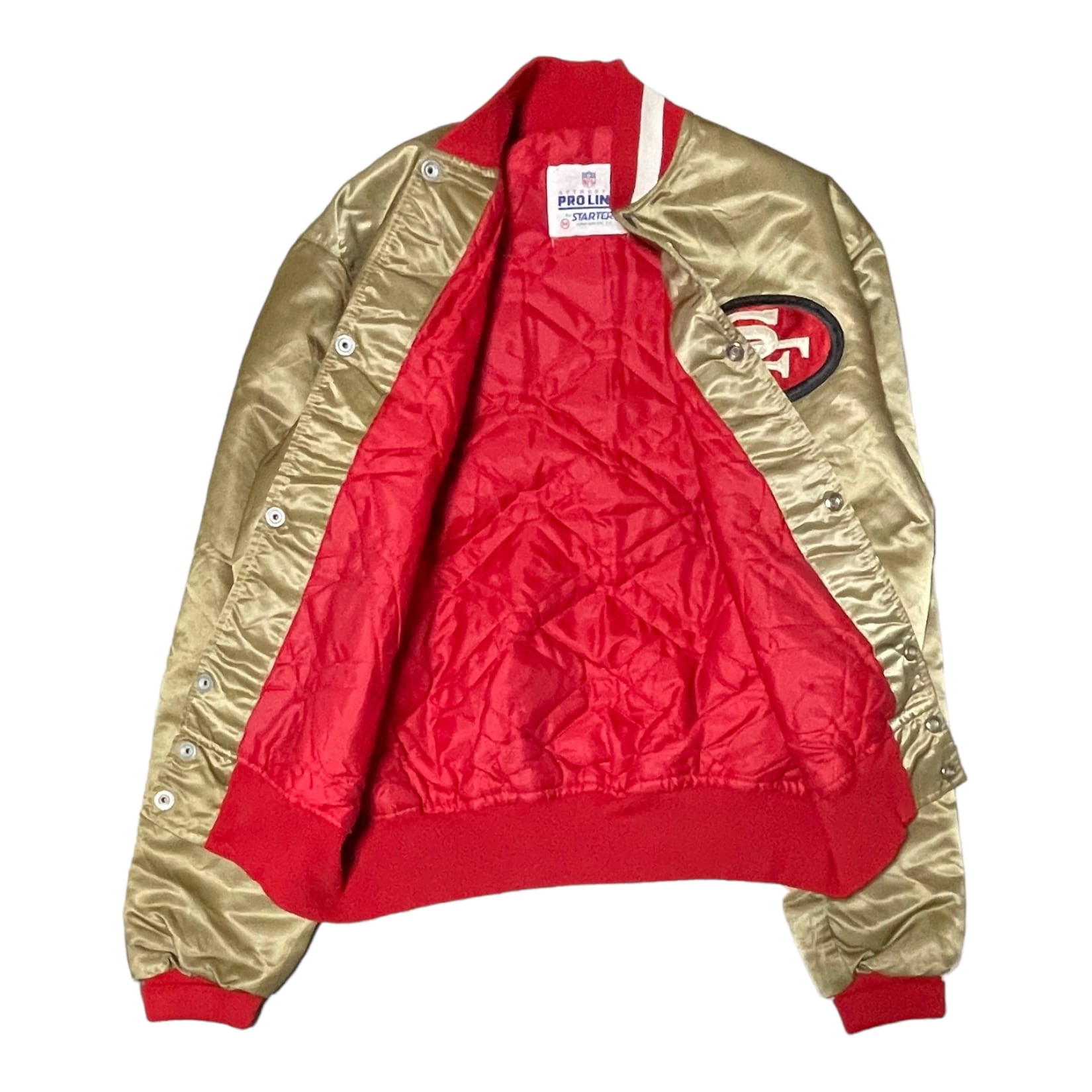 90's 米国製 STARTER スターター サンフランシスコ 49ers スタジャン M