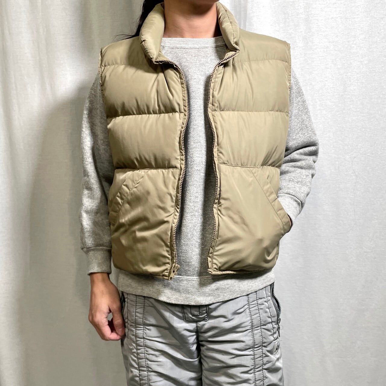 70s エディーバウアー ダウンベスト☆Lサイズ Eddie Bauer ダウン