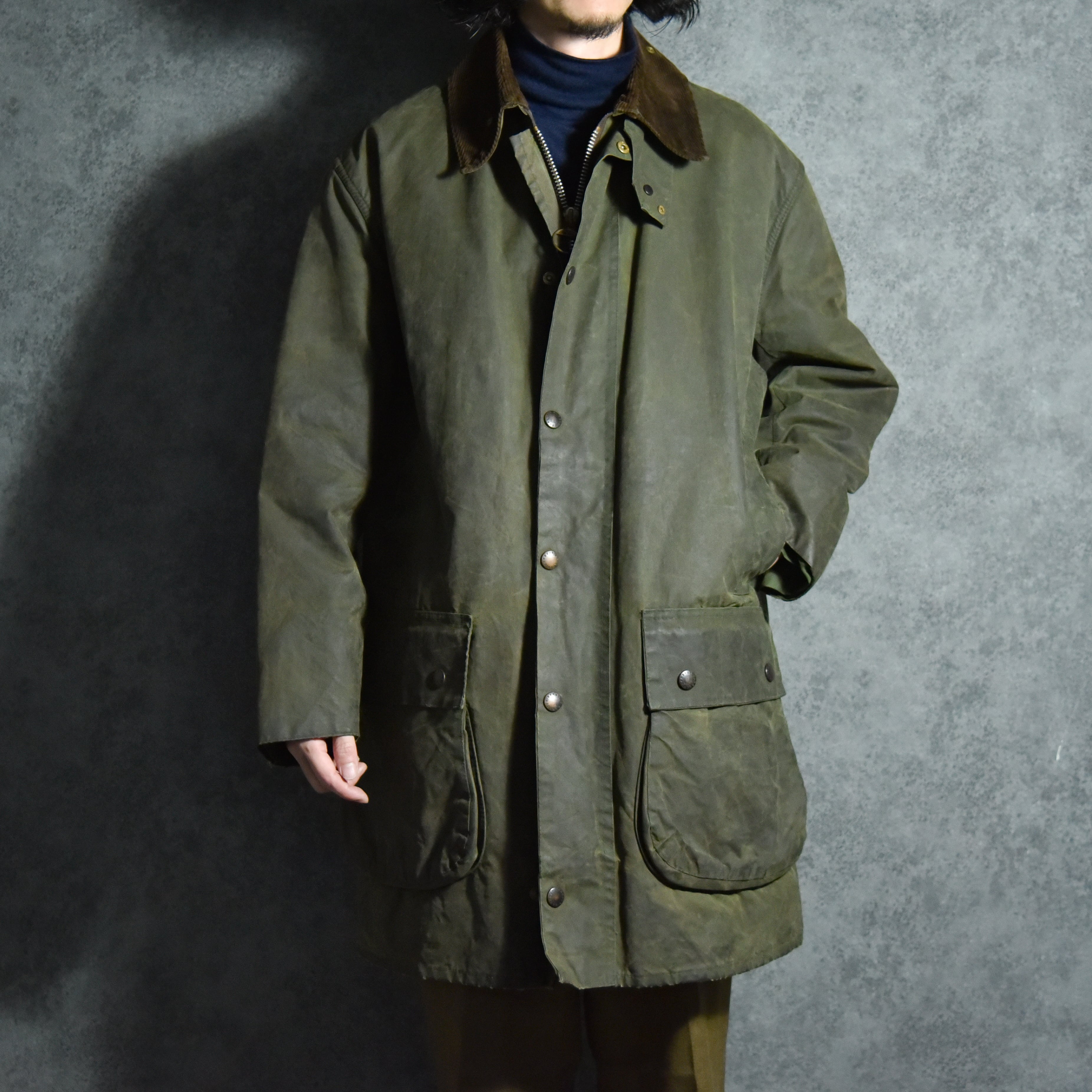 80s Barbour NORTHUMBRIA バブアー ノーザンブリア 2ワラント | mark
