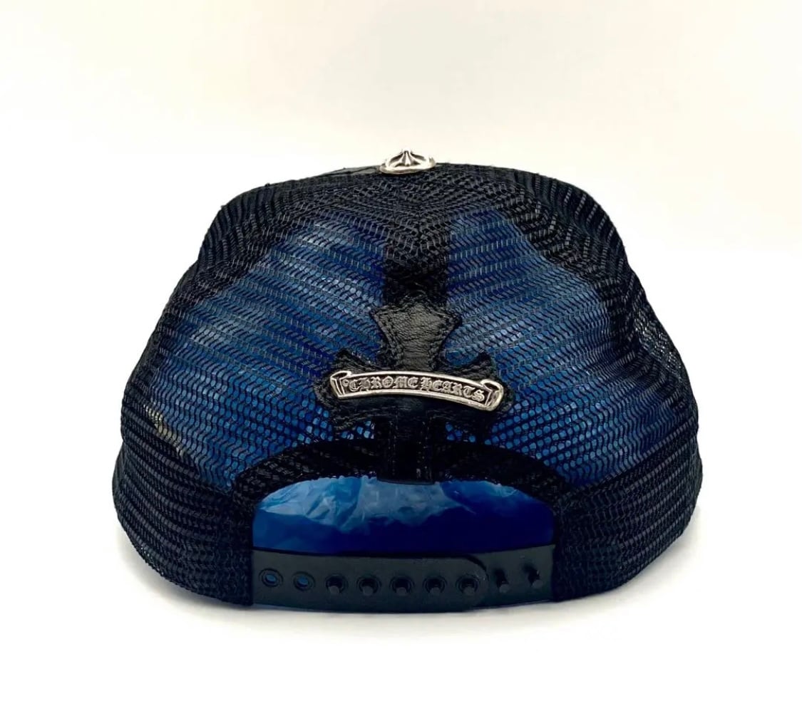 CHROME HEARTS クロムハーツ セメタリークロス レザー トラッカー