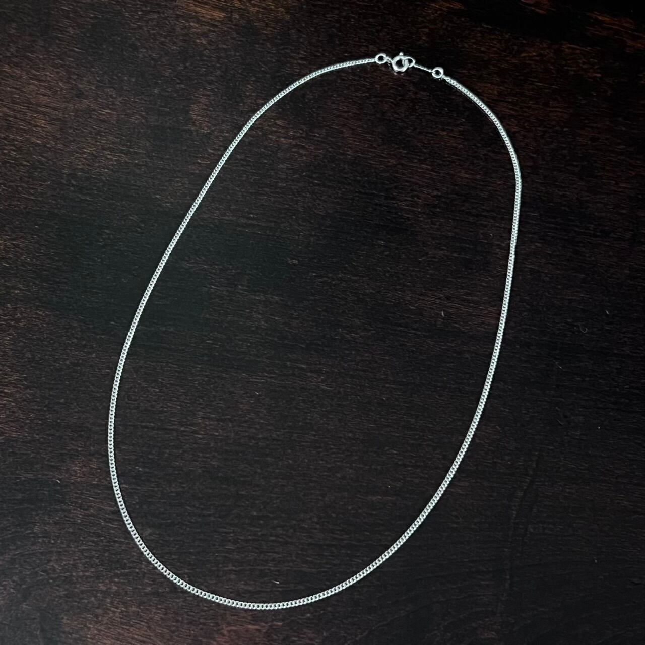 VINTAGE TIFFANY & CO. Curb Chain Necklace Sterling Silver