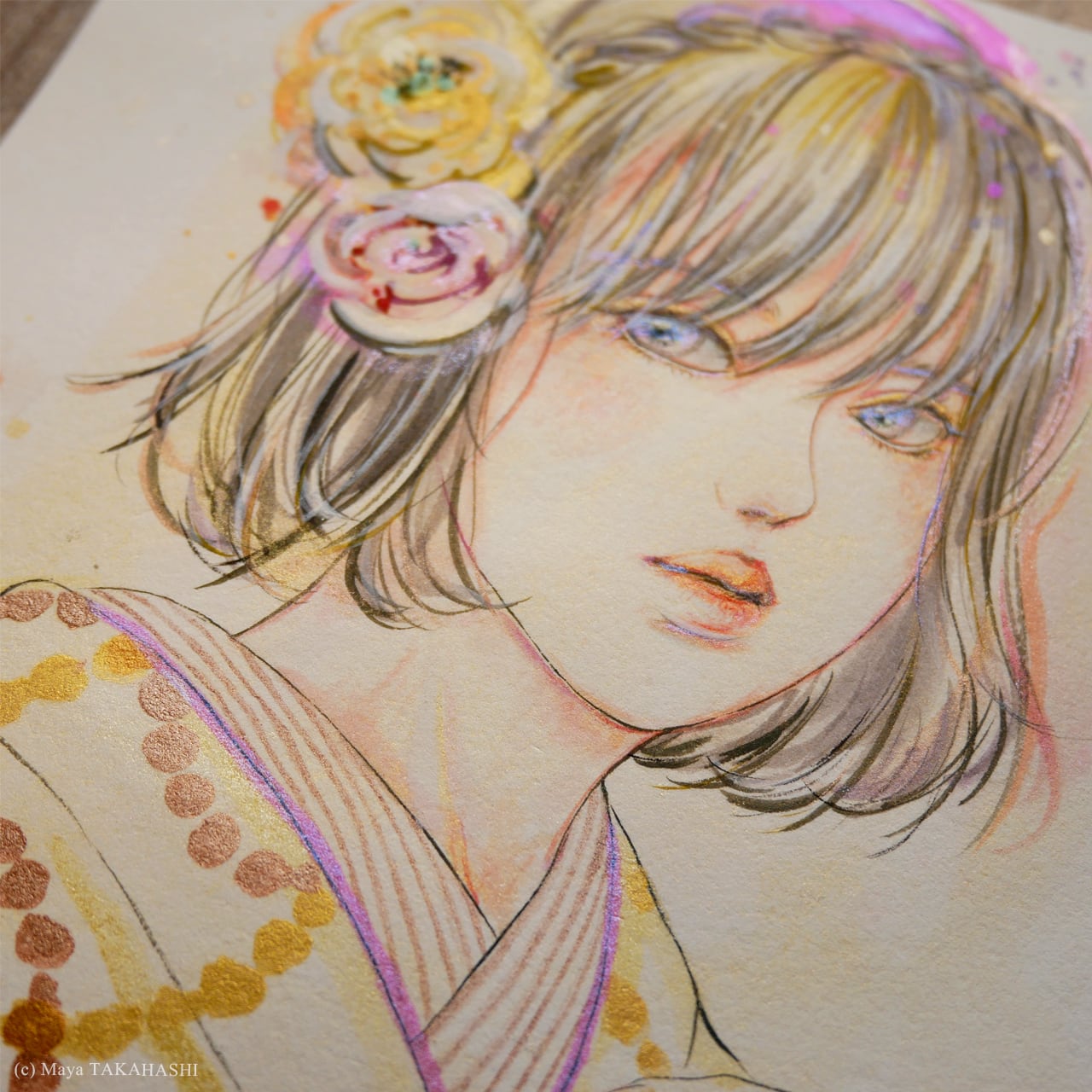 ◇ドローイング「drawing 20210101」 | maya.t