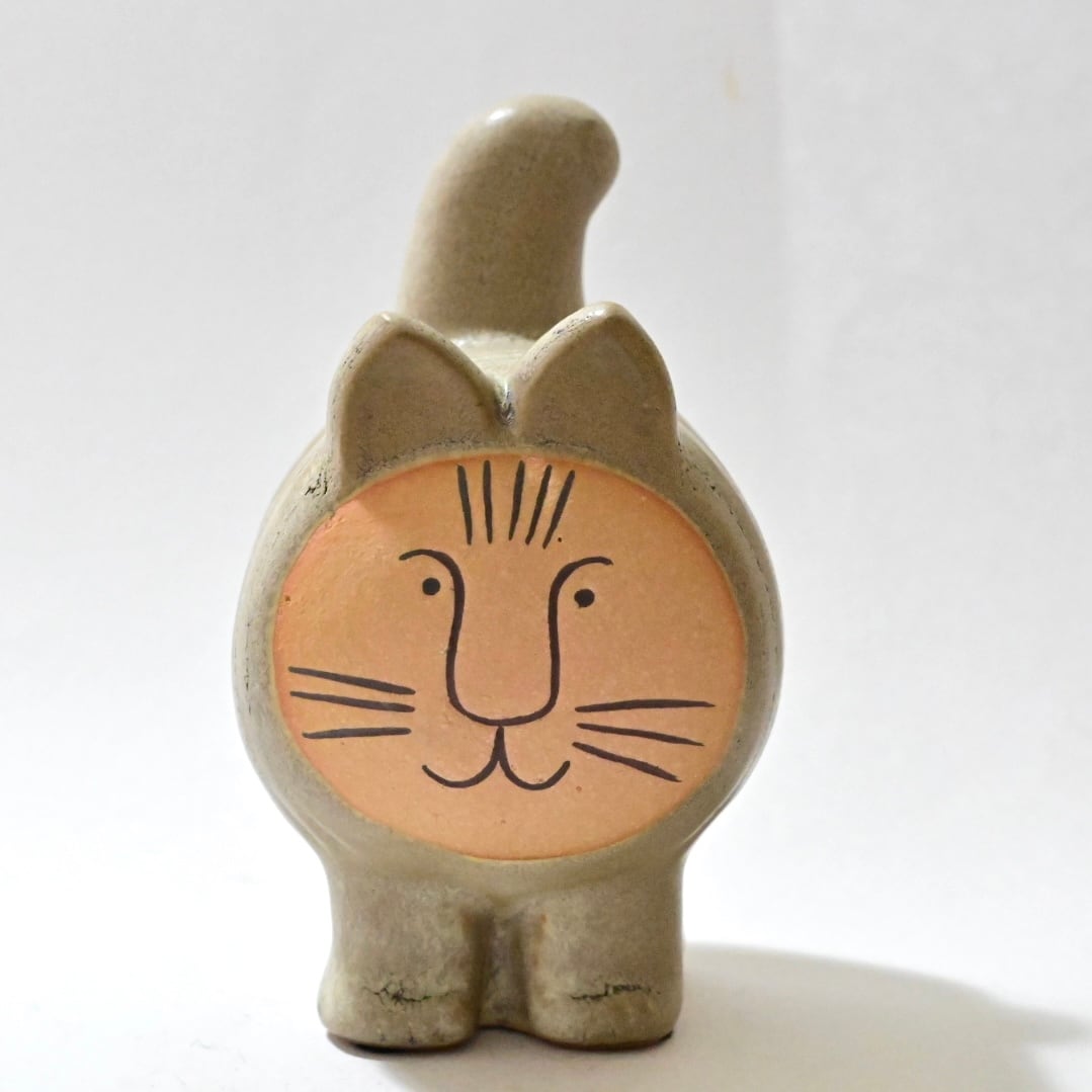 リサラーソン×ディエチ ディエチキャット DIECI CAT グレー | 北欧雑貨