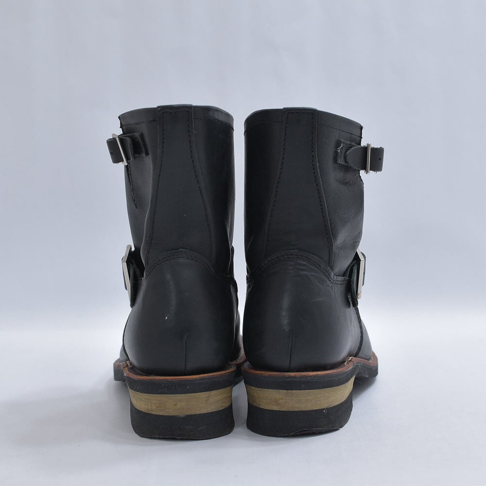 Hawkins ホーキンス レザー エンジニア ショートブーツ 靴 本革