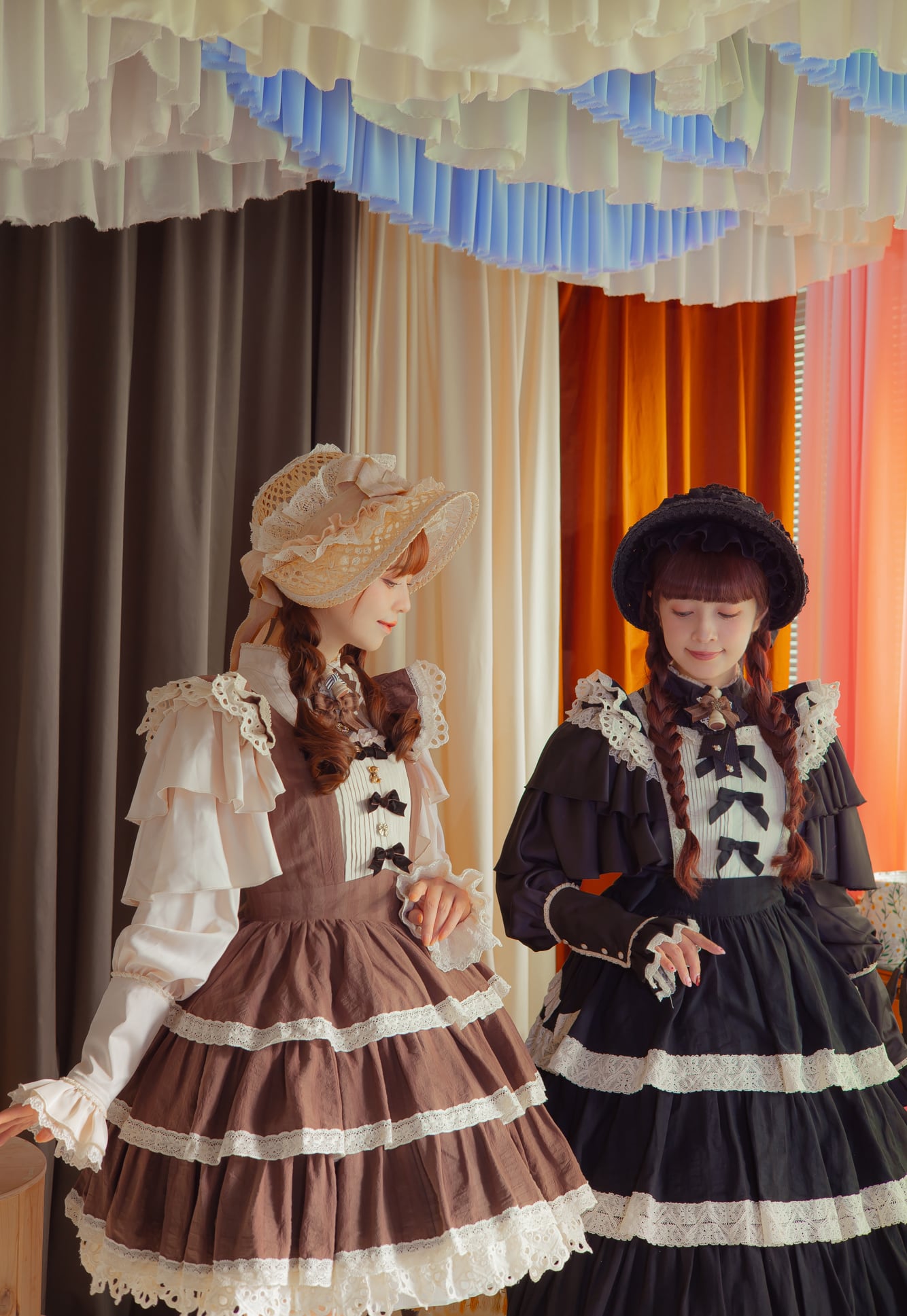 サマーピクニック 麦わらボンネット | HoshibakoWorks