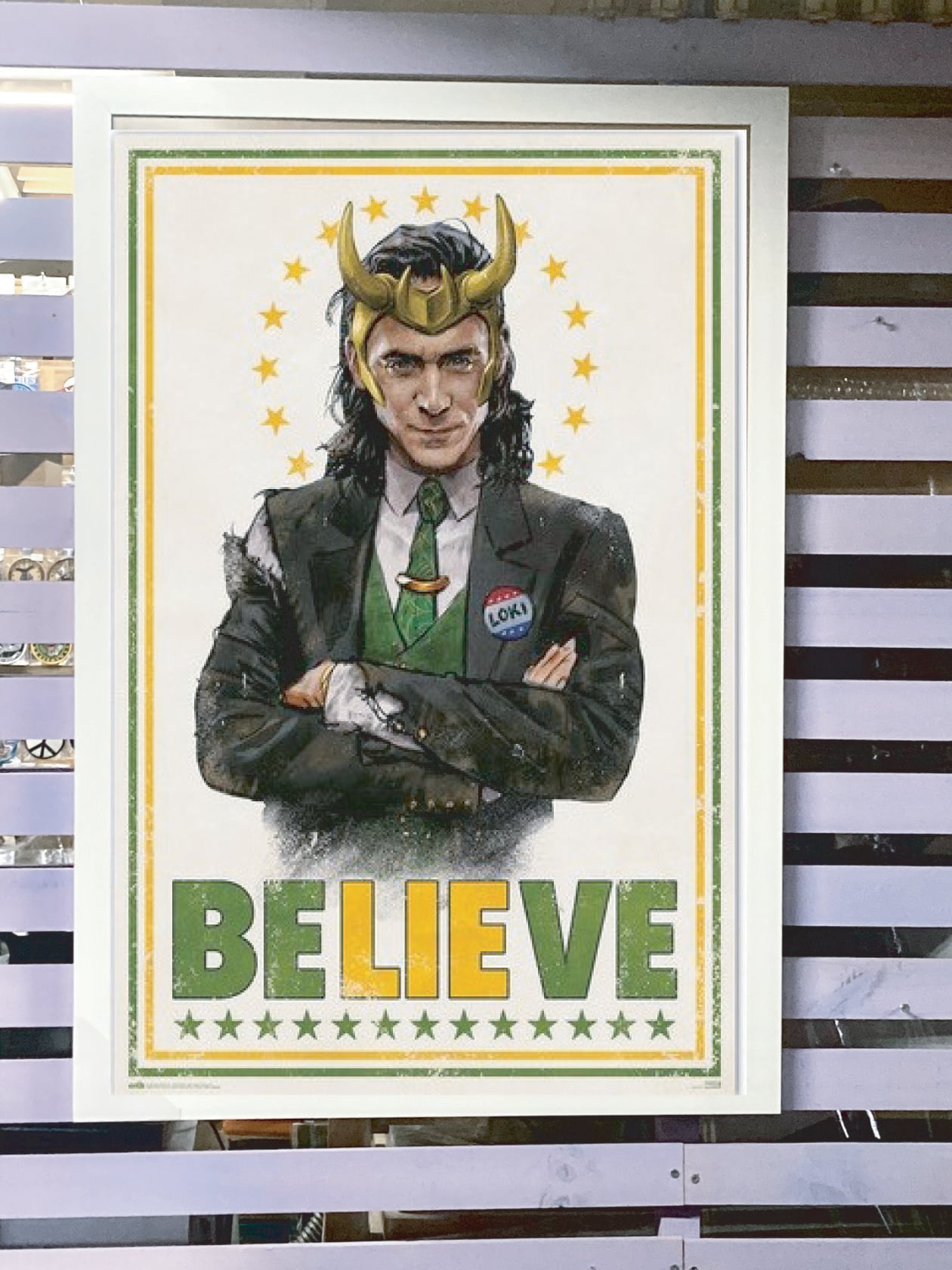 ロキ BELIEVE LOKI MARVEL 輸入ポスター 61cm x 91.5cm POSE5515