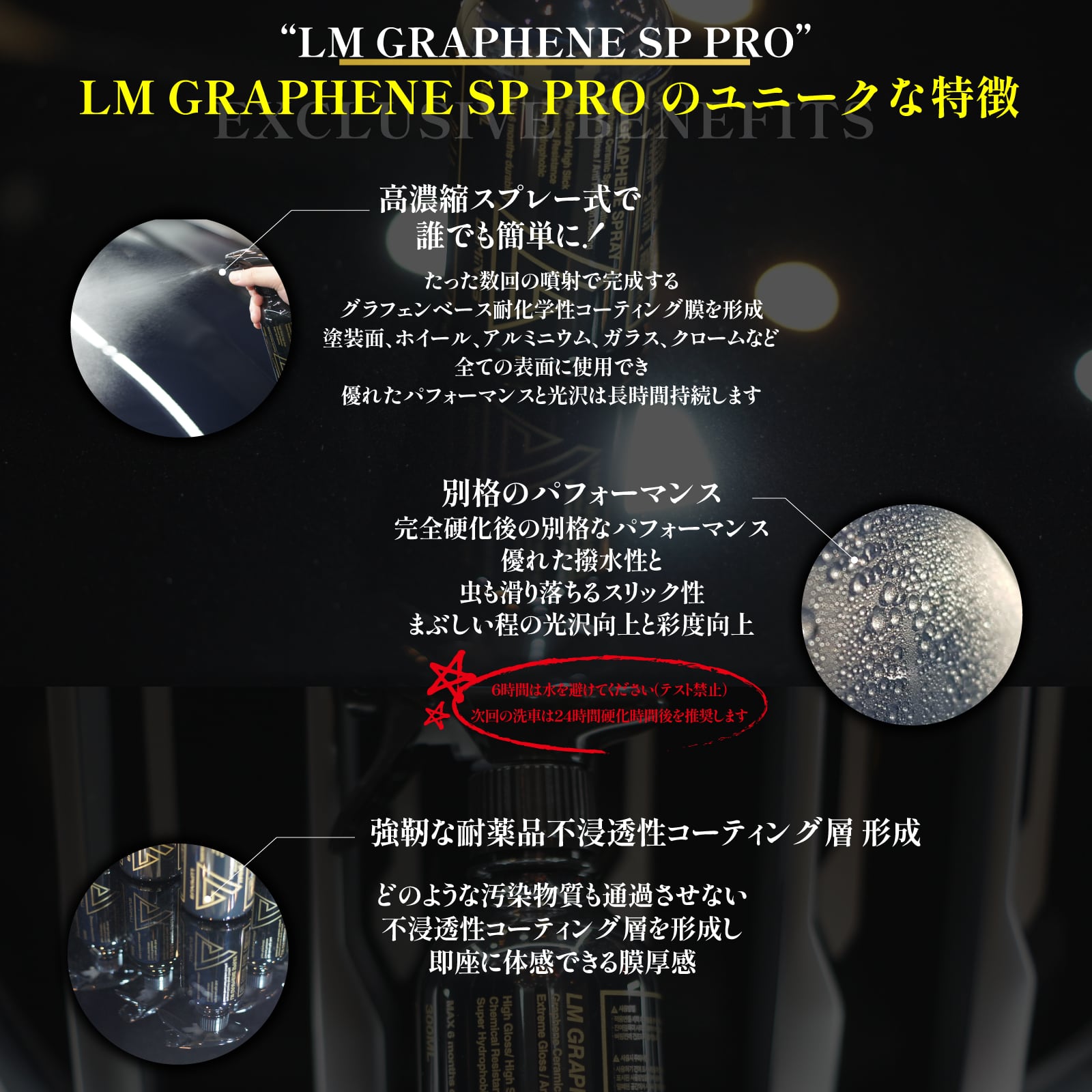 LM GRAPHENE SP PRO LMグラフェン SPプロ 250ml 硬化型グラフェン