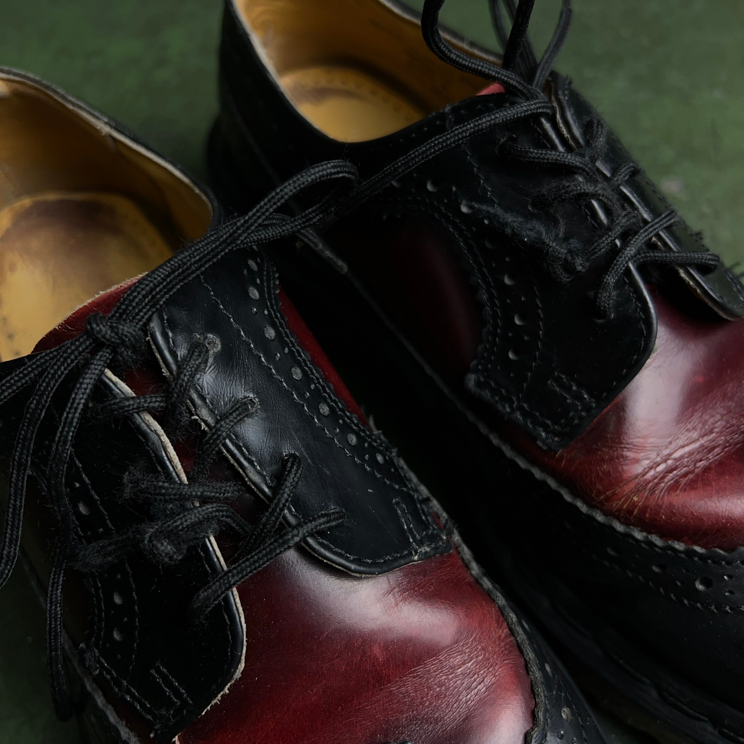 90's Dr.Martens Wing Tip Leather Shoes MADE IN ENGLAND 90年代