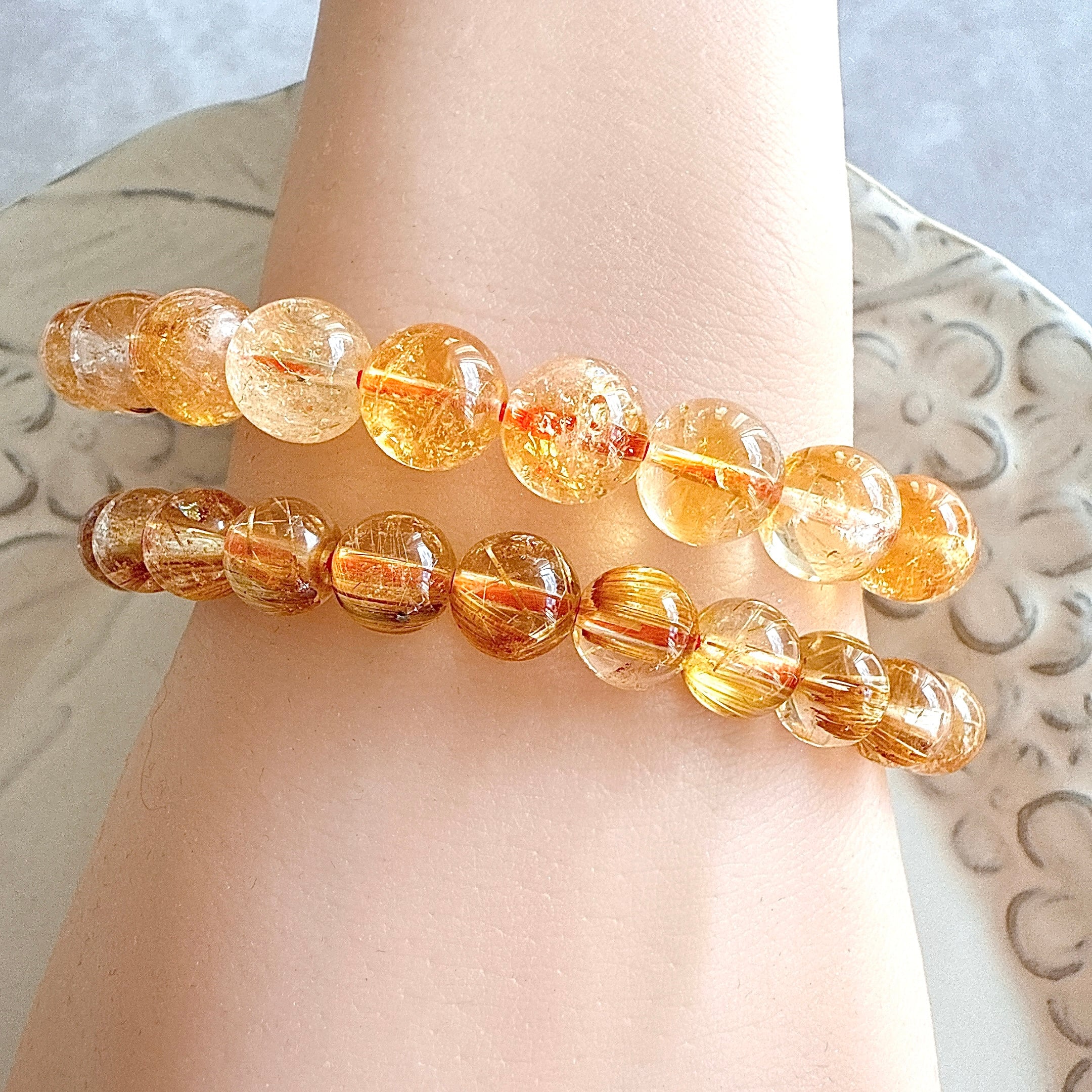 金運・仕事・商売・勝負】AAA☆極上キャッツアイ効果☆ゴールド