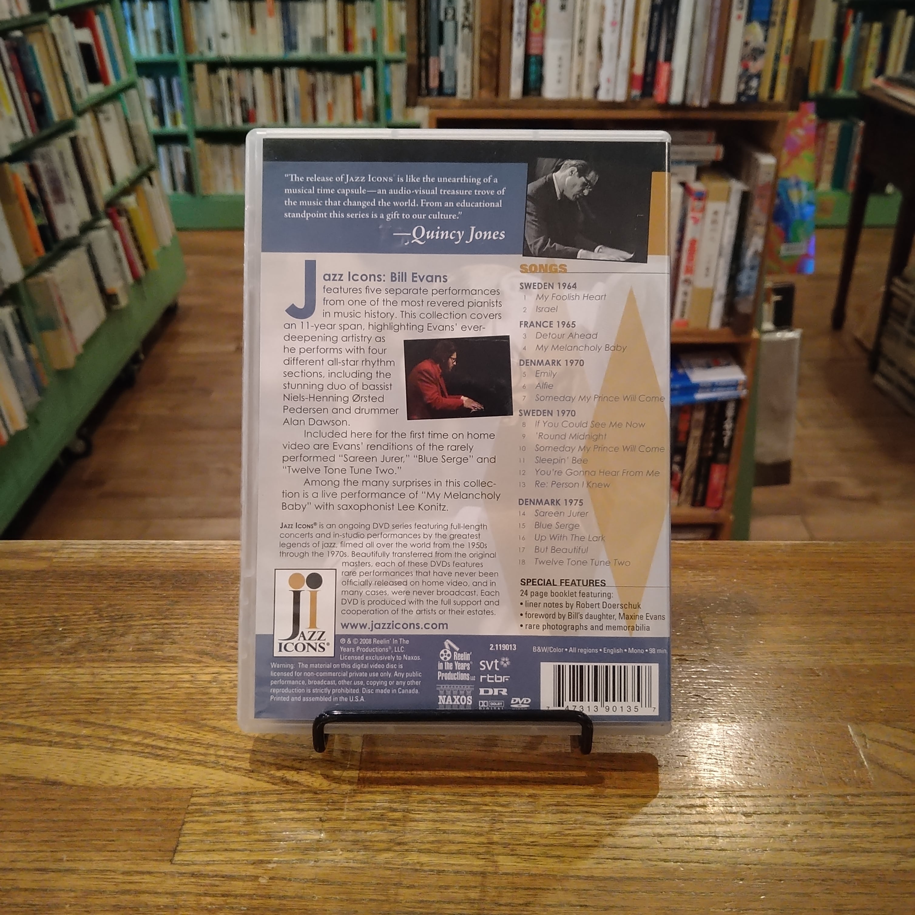 DVD】BILL EVANS LIVE'64-'75 | 百年