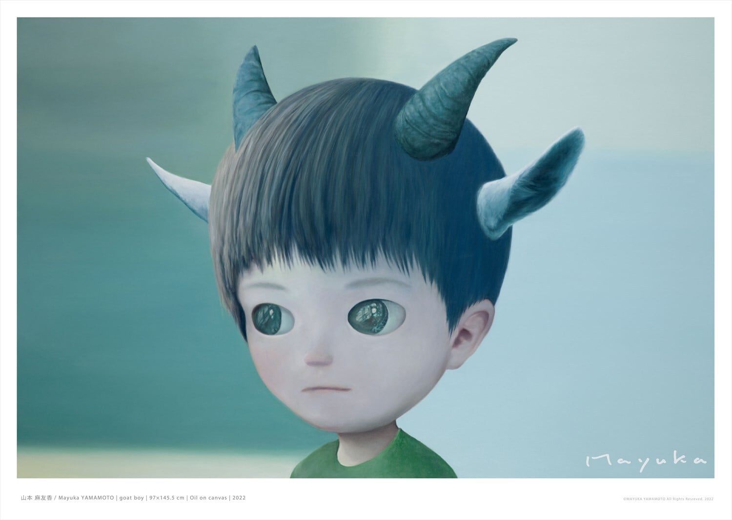 山本麻友香「goat boy」ポスター / Mayuka Yamamoto Poster - goat boy