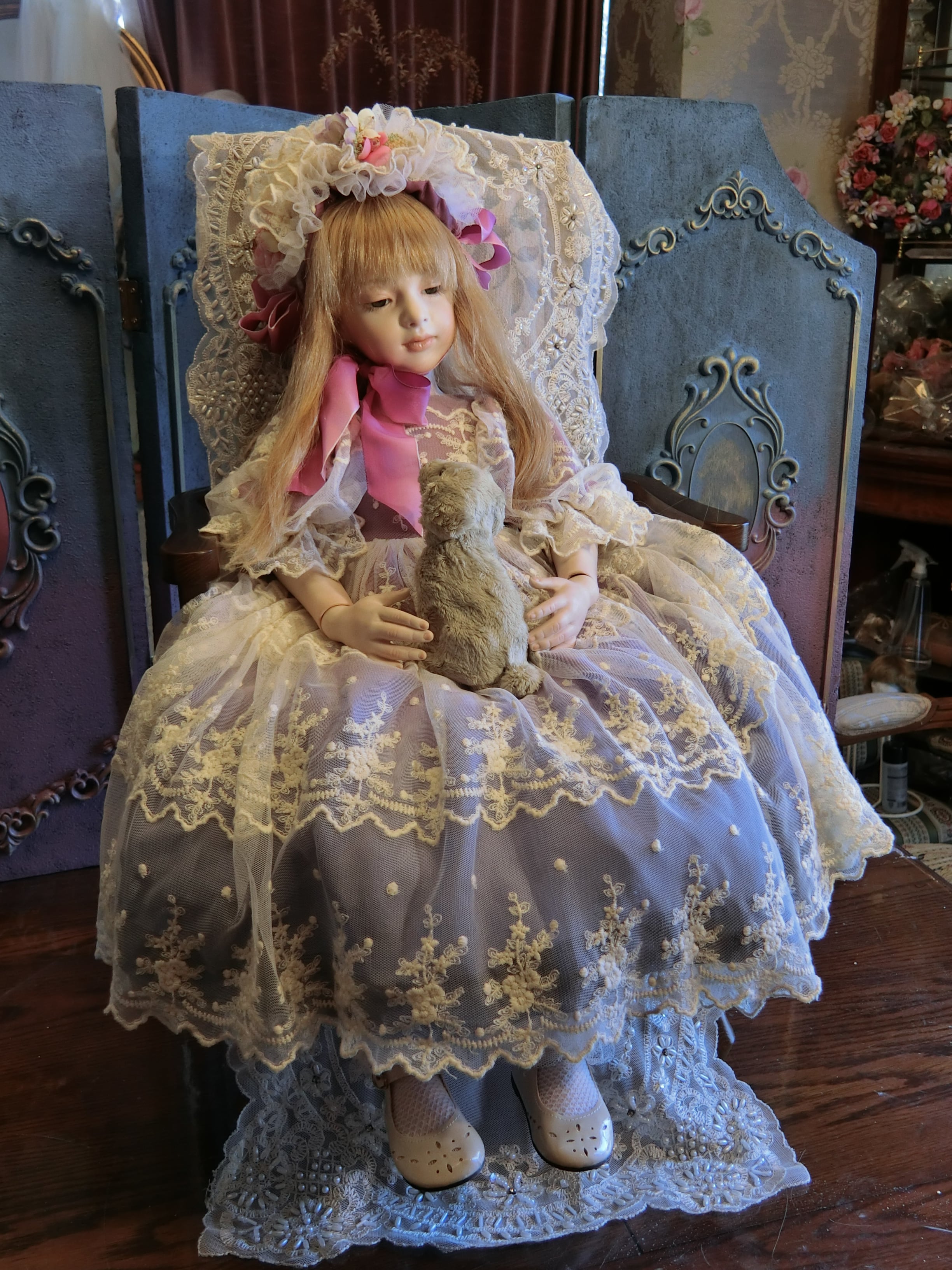 エリーゼ（約63cm）ビスクドール | 創作人形館ミワドールBASE店