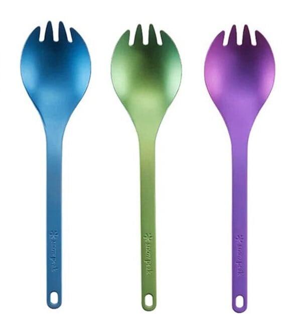 海外限定品】スノーピーク チタン先割れスプーン | sotosotodays