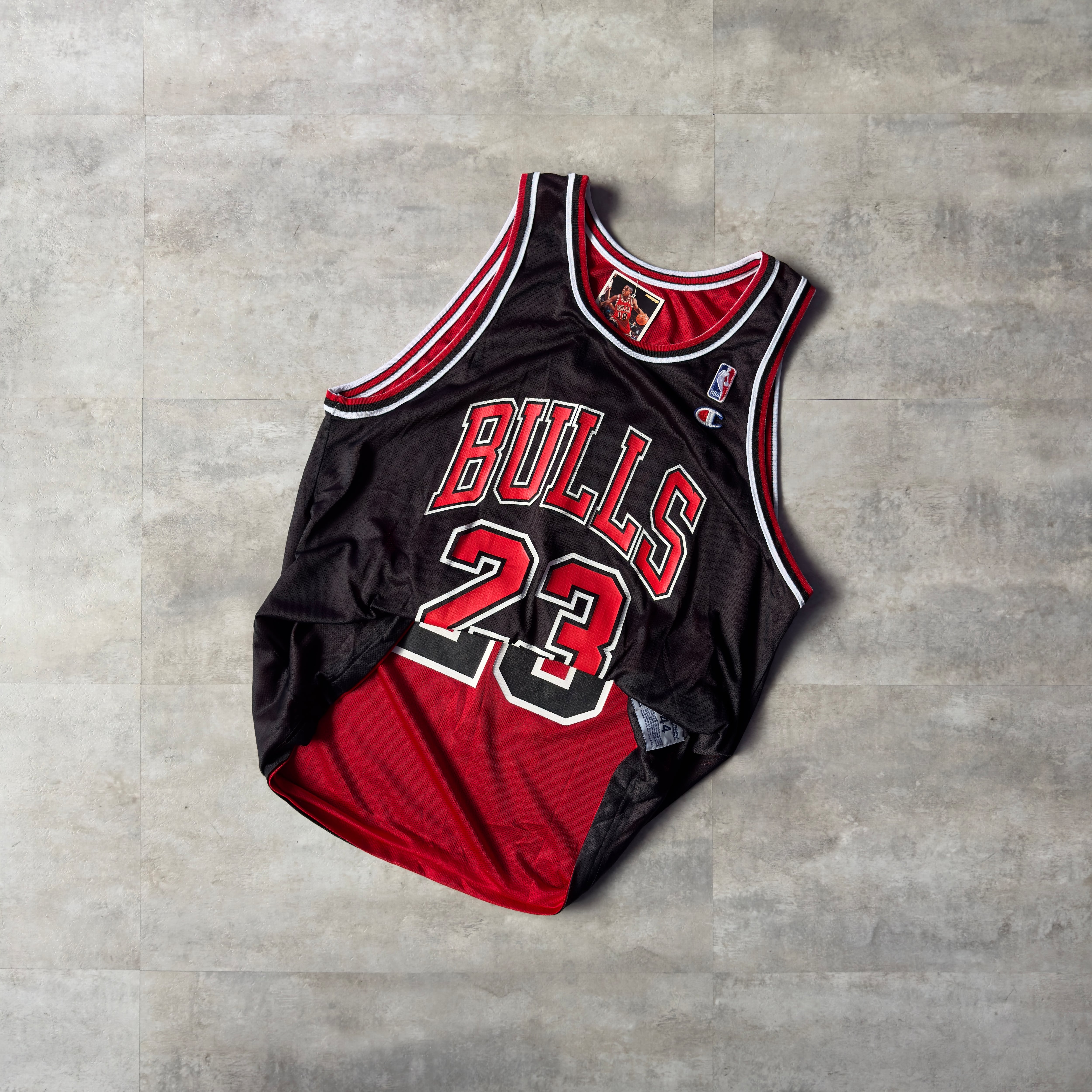 90s champion NBA Chicago Bulls #23 reversible ユニフォーム