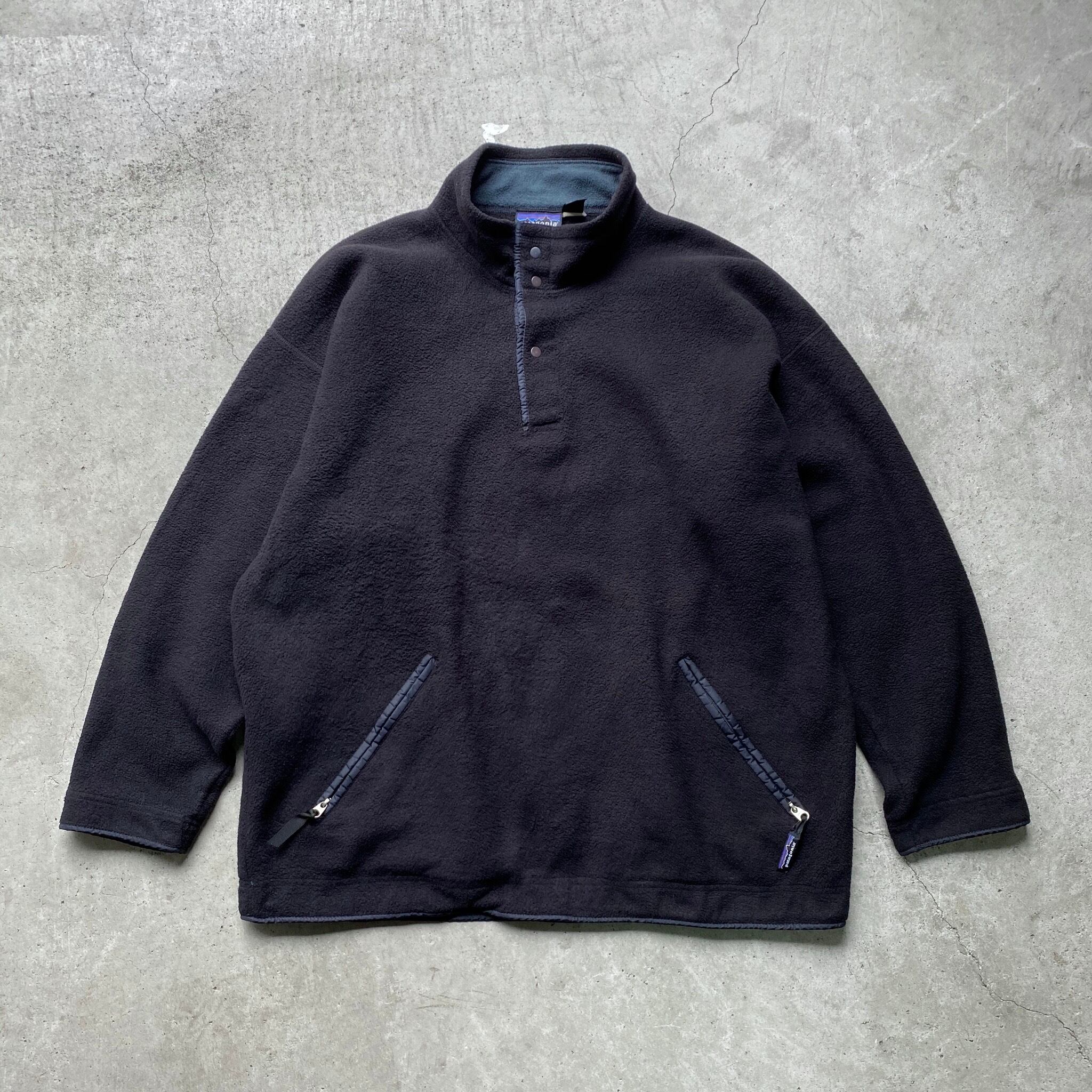 キ*。様 90s Patagonia パフボールプルオーバー ブラック 2001 90's