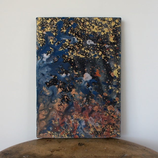 無題」 キャンバスにアクリル * 現代美術 アート作品 絵画 抽象画 内野