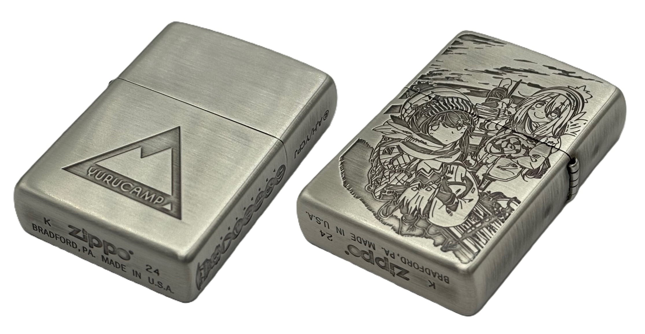 ゆるキャン△ SEASON3 Zippo(なでしこ＆リン) | フィリアオンライン