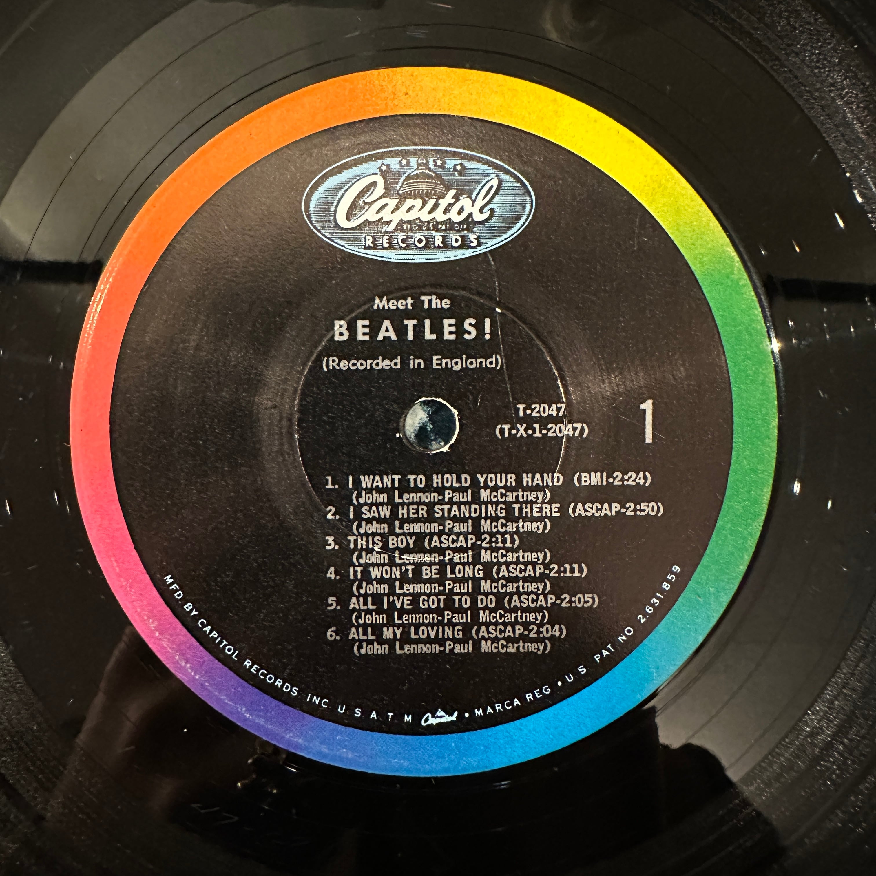 LP】BEATLES/Meet The Beatles | SORC 中古アナログレコード専門店