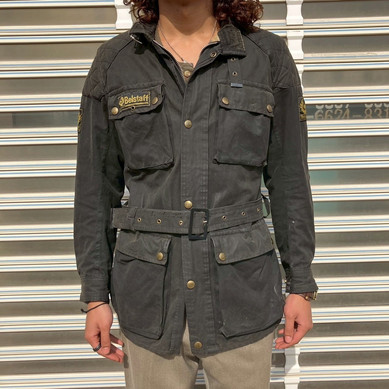 良品 英国製 70s Belstaff trialmaster professional ベルスタッフ