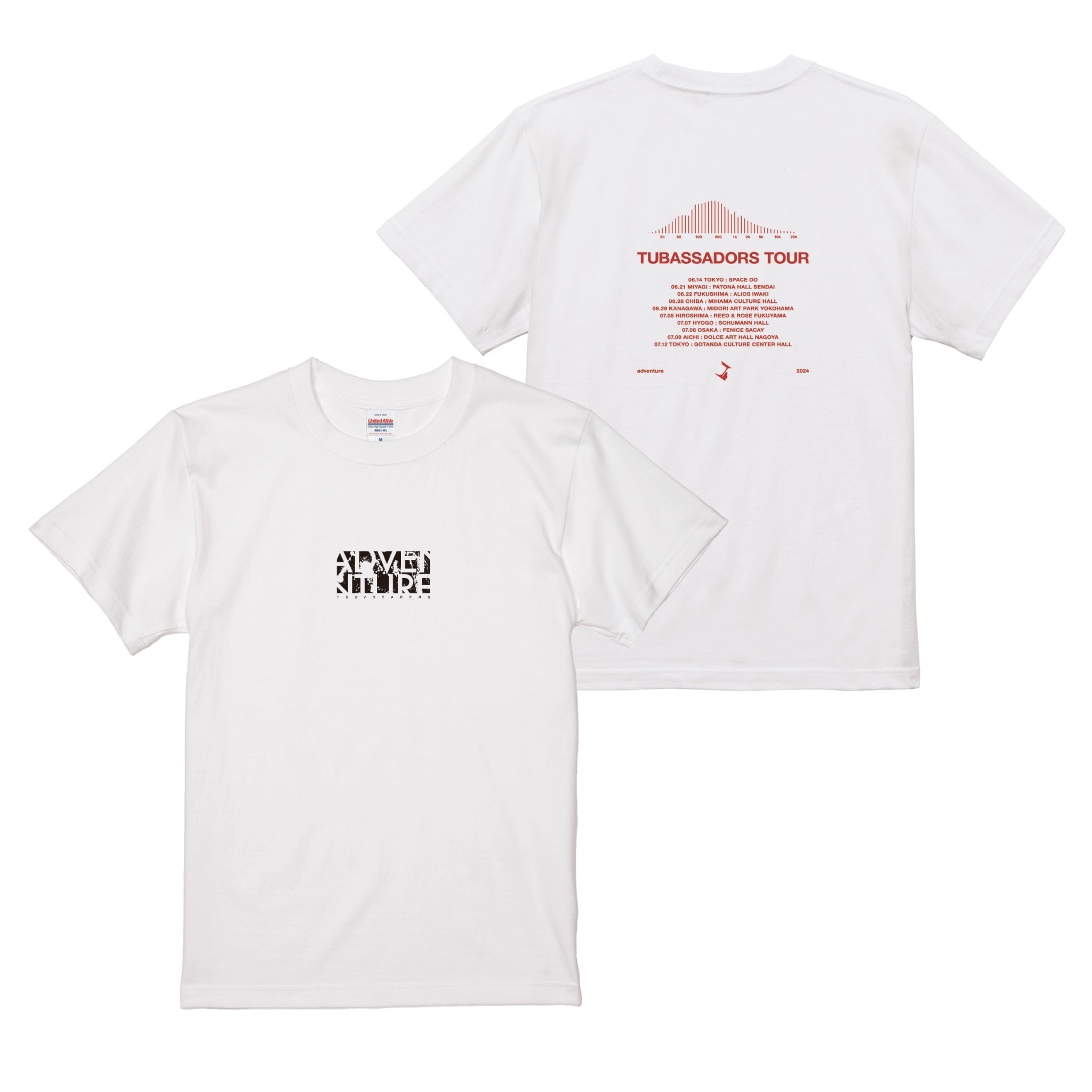 24 ADVENTURE ツアーTシャツ | Tubassadorsオンラインショップ