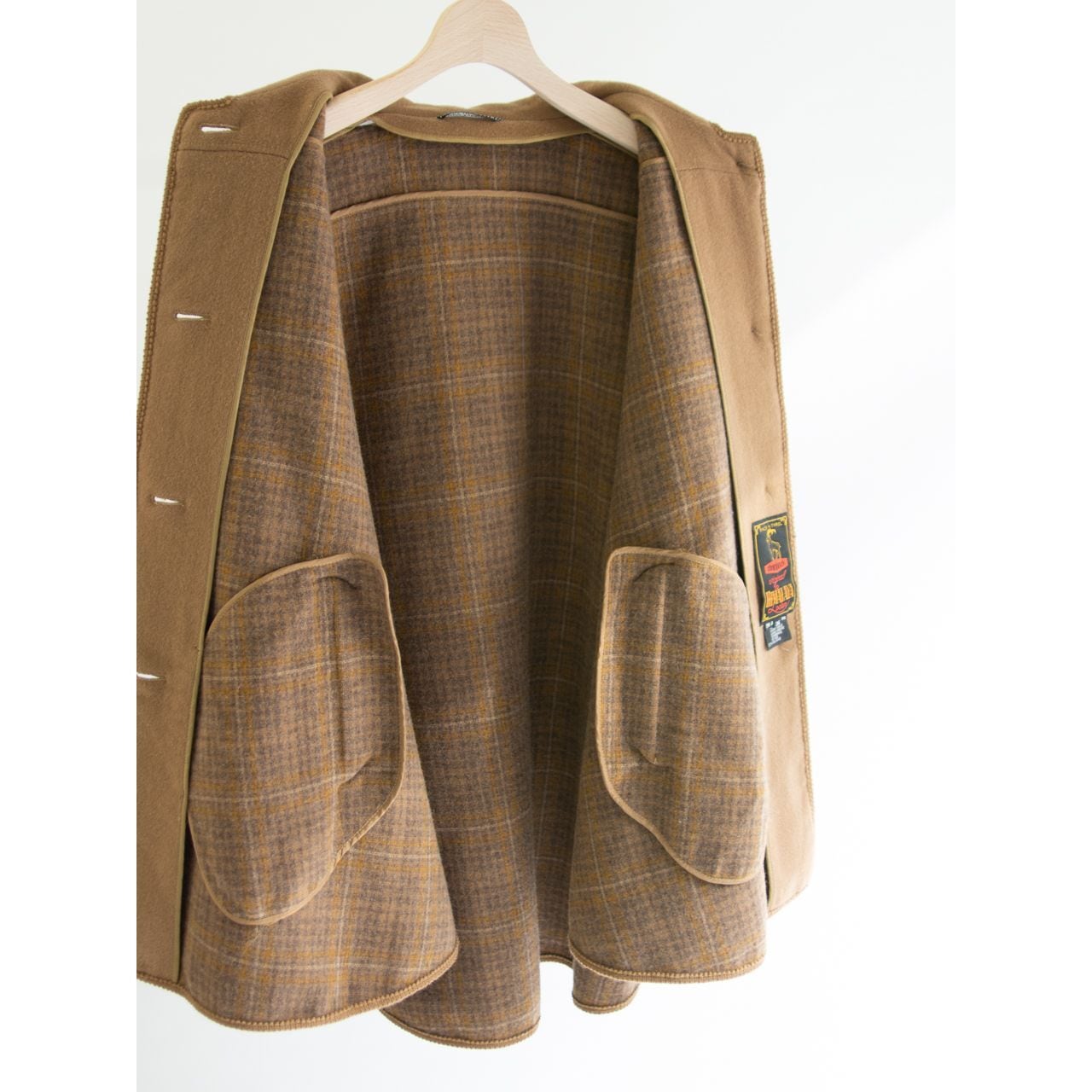 STEINBOCK】Made in Tyrol wool-polyamide loden cape（シュタイン