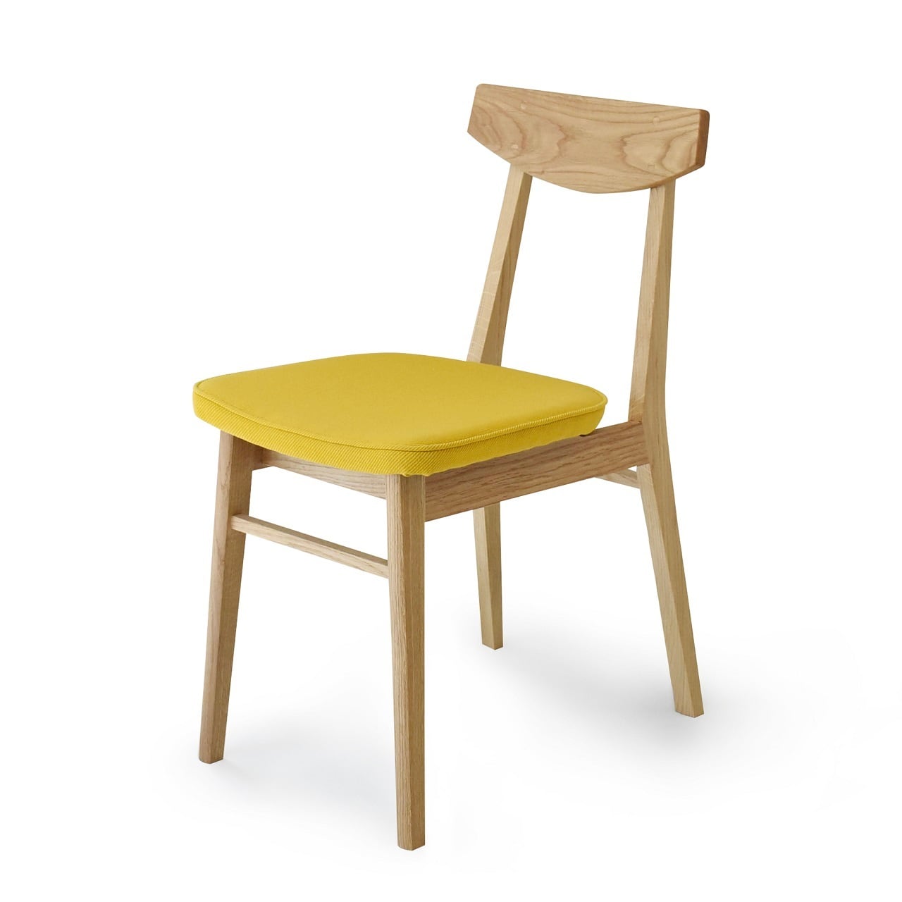 ダイニングチェアA.TYPE/木背板【木製椅子】天然木 無垢ナラ材 カラー