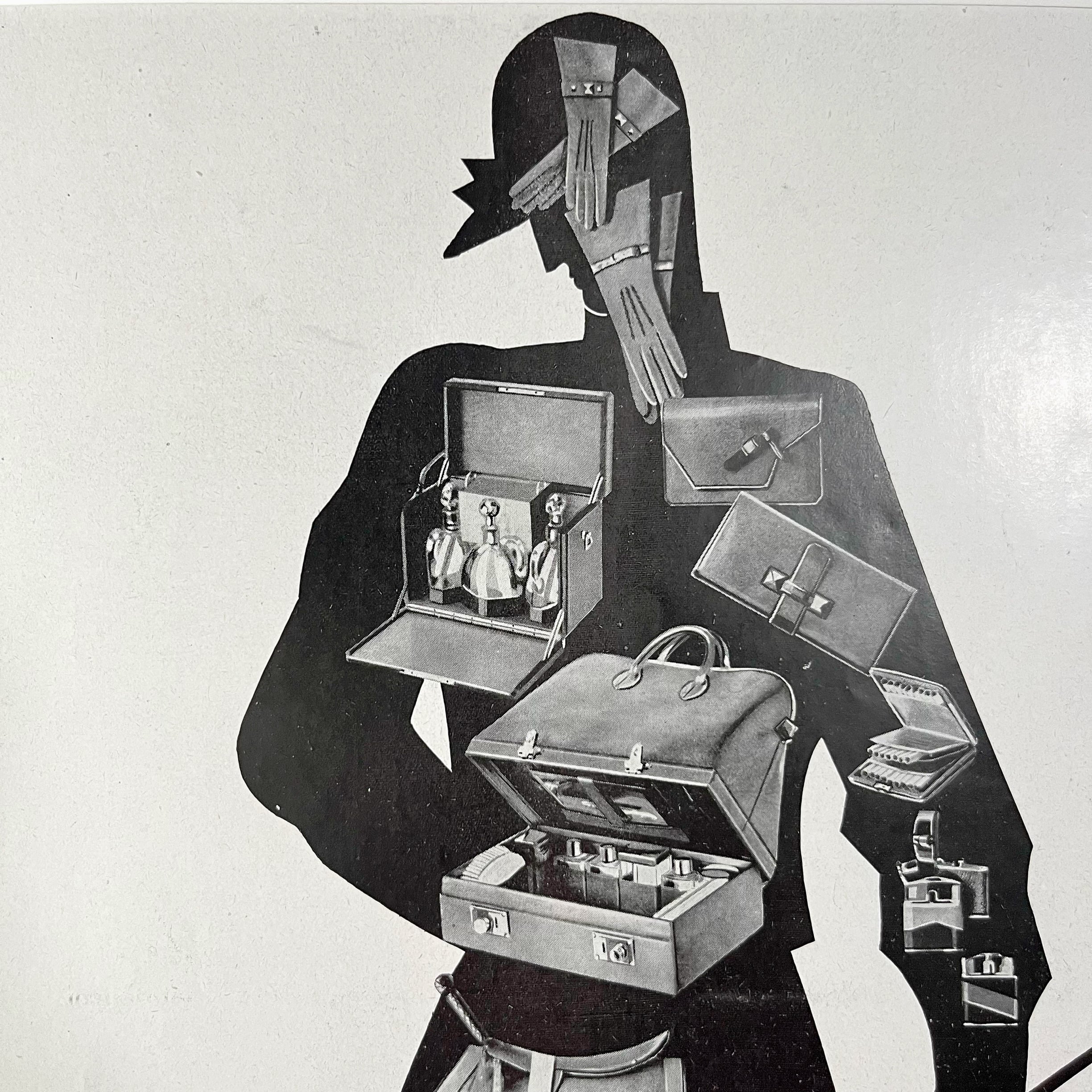 1928 広告＞HERMES エルメス ポスター ヴィンテージ アートポスター