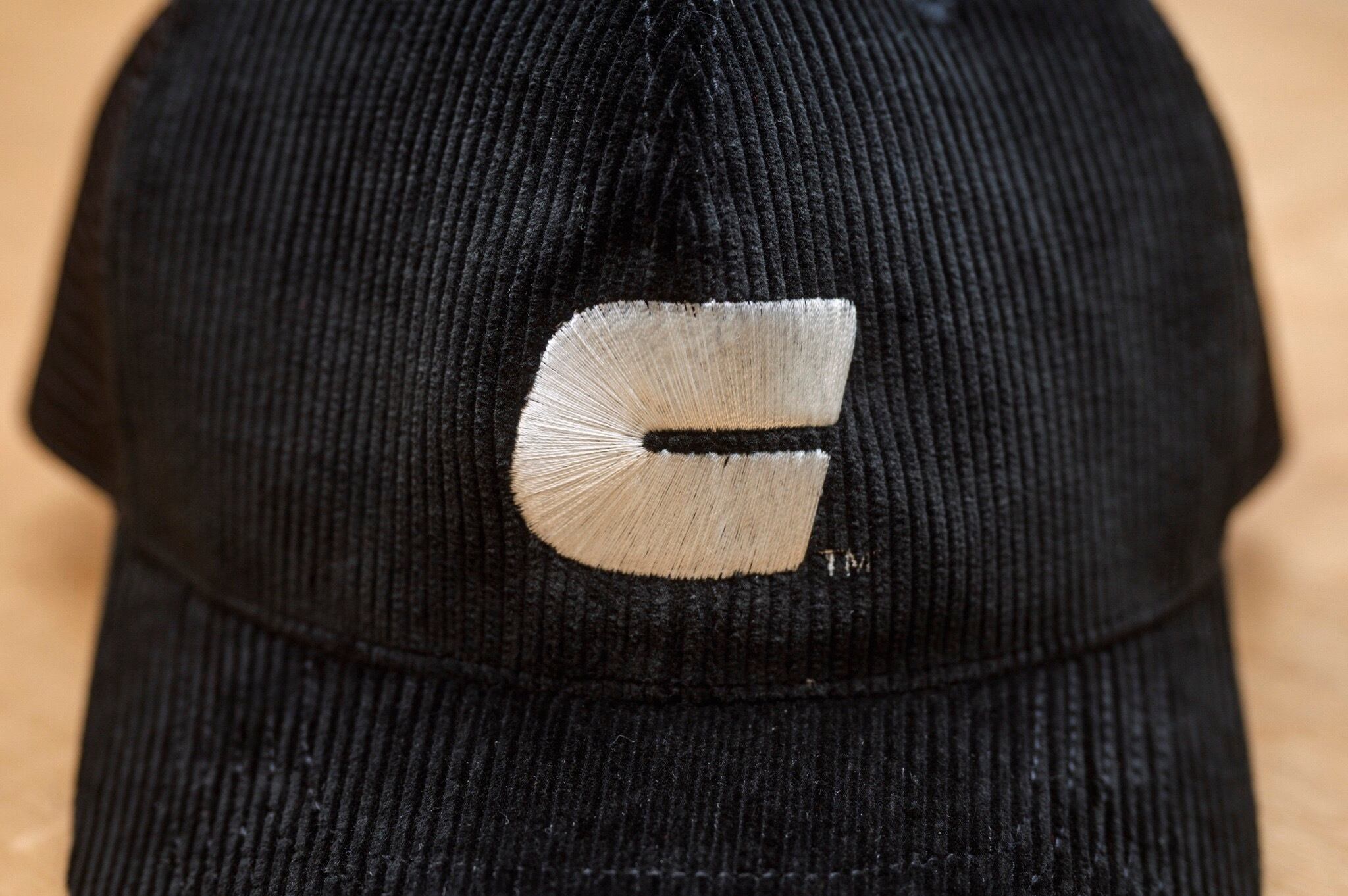 corduroy mesh cap BLK | cudcaps