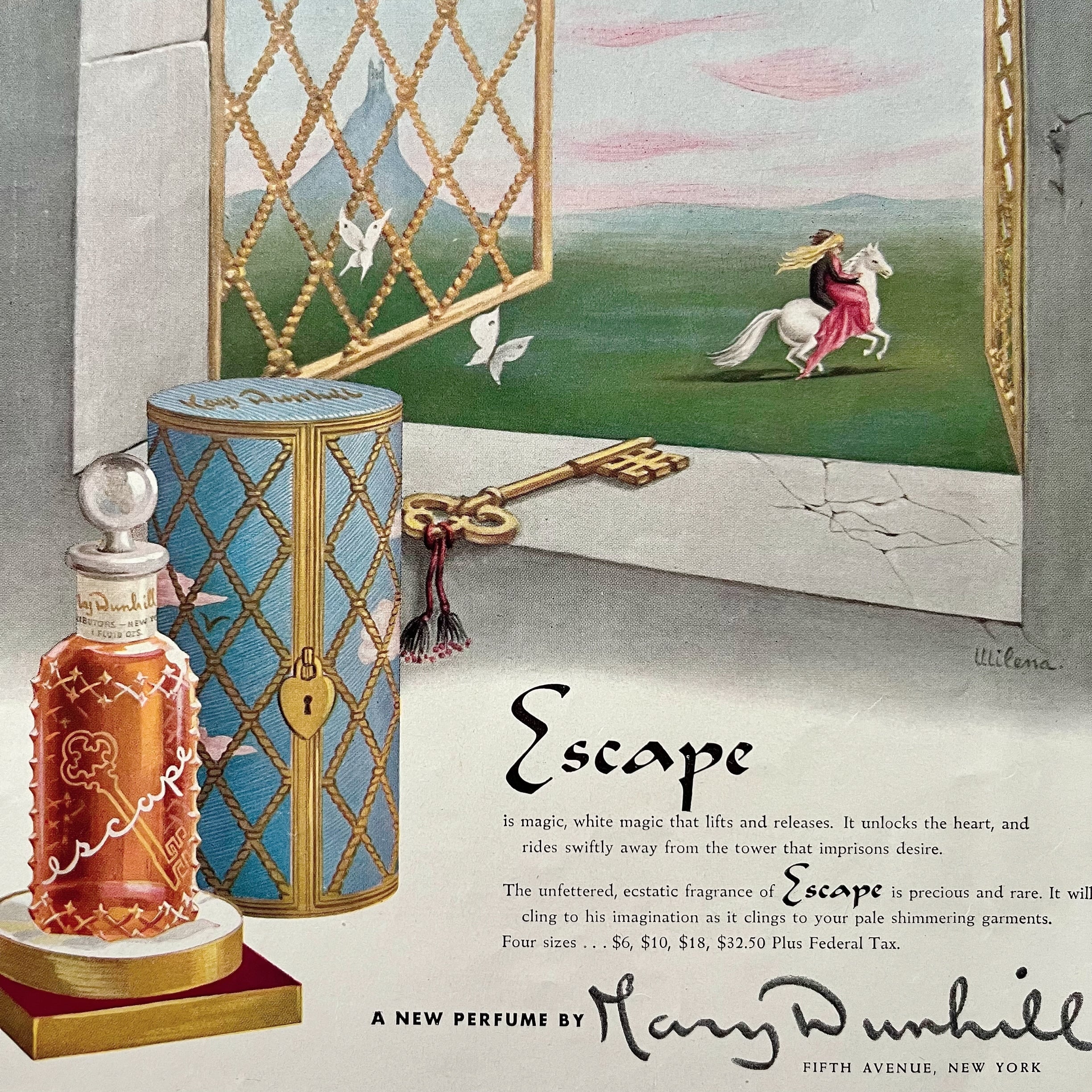 ヴィンテージ広告ポスター 額縁 シャンパン広告 Razzia著 ヴィンテージ