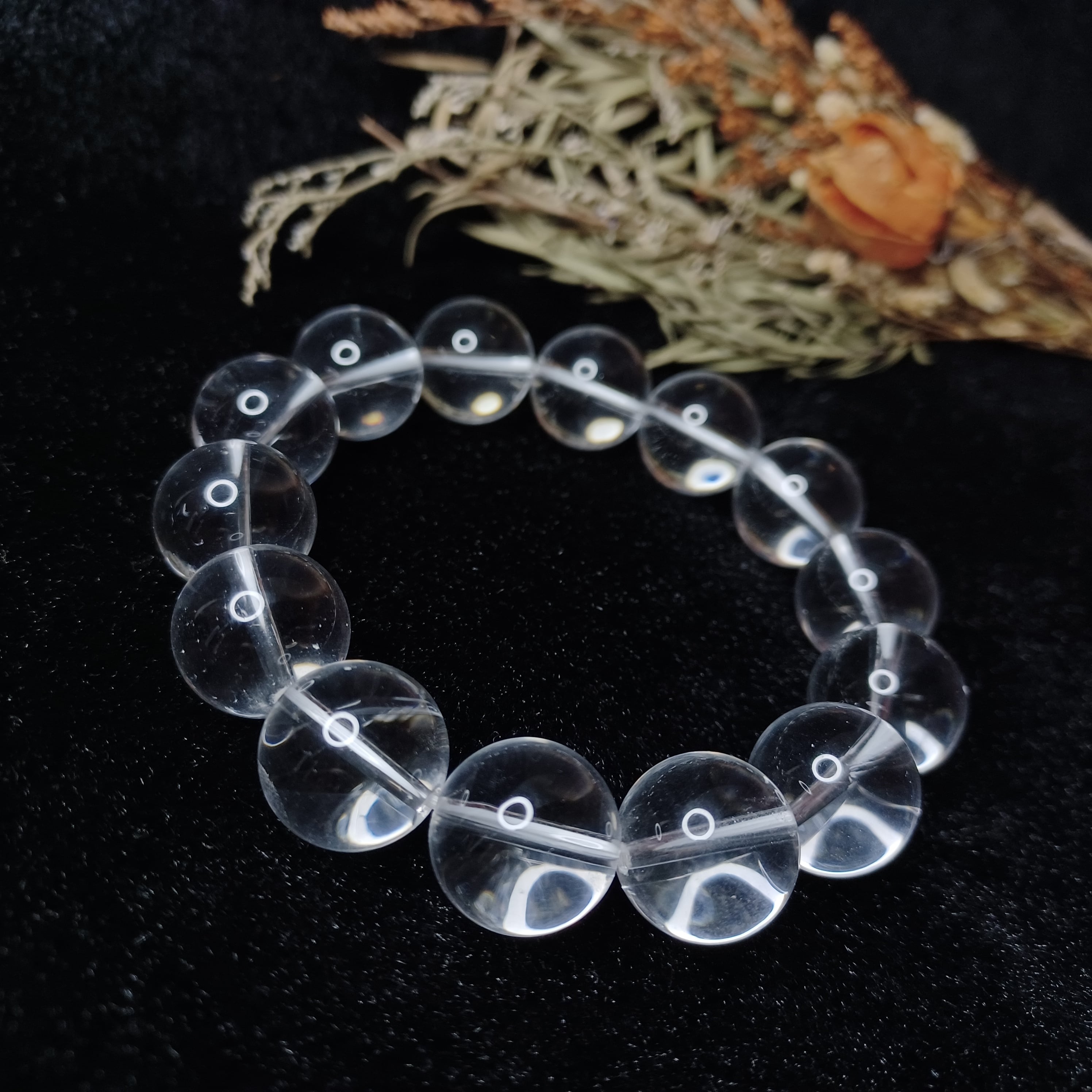 希少入手困難カイラス産・1点限り】ヒマラヤ天然水晶(約14mm)/天然石