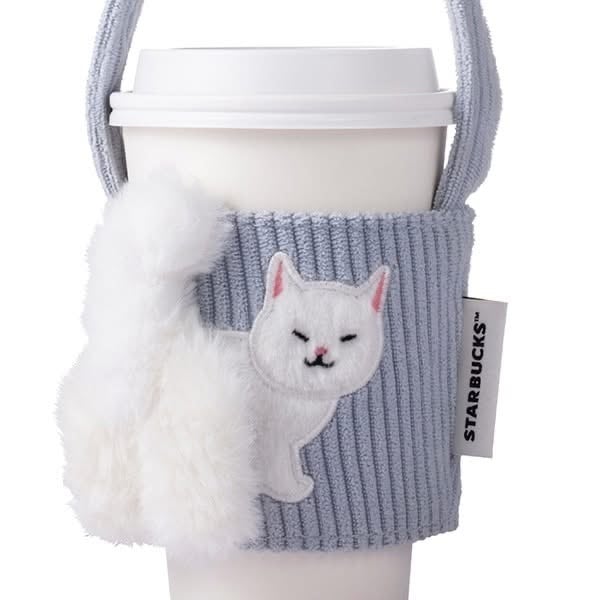 台湾スターバックス】ネコのしっぽデザインドリンクホルダー | 台湾