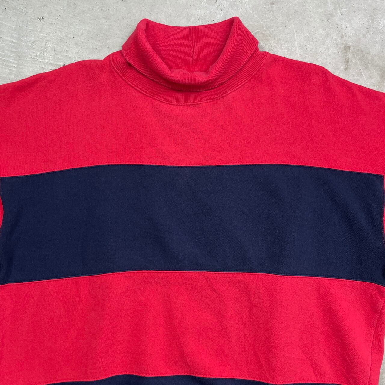 90年代 GAP オールドギャップ タートルネック ボーダースウェット