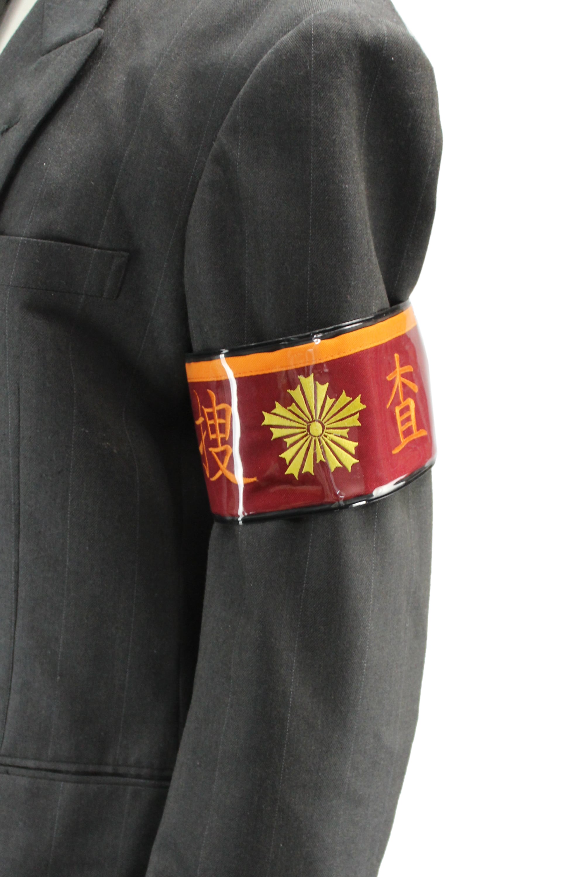 撮影用アイテム 警察グッズ 【捜査】腕章 ☆映画・ドラマ・舞台