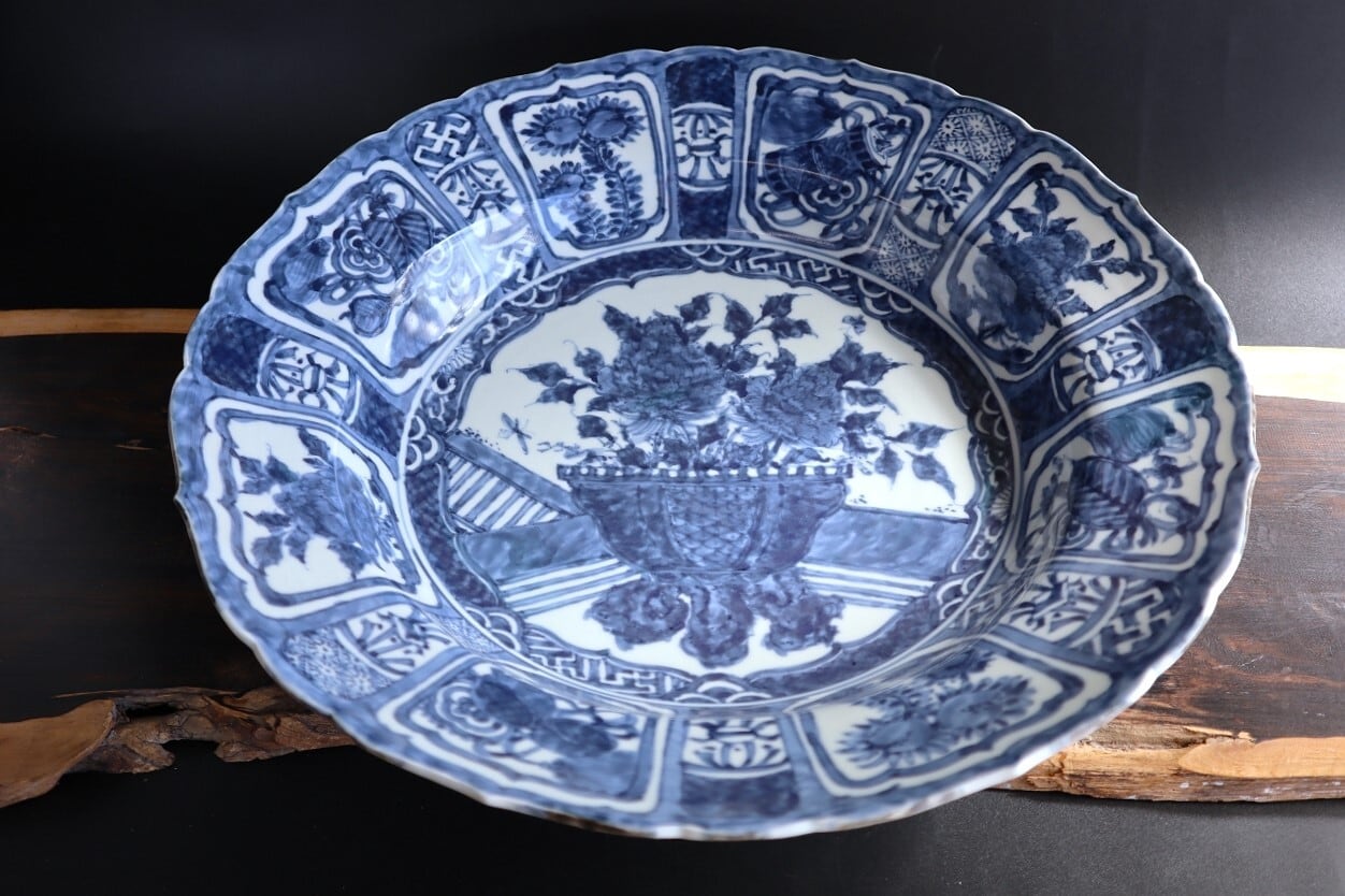 染付芙蓉手大鉢 | 陶つちやま