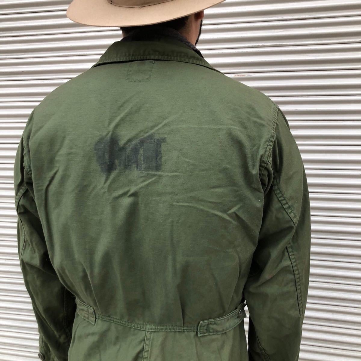 70s 米軍実物 USArmy OG-107 カバーオール COVERALLS ツナギ