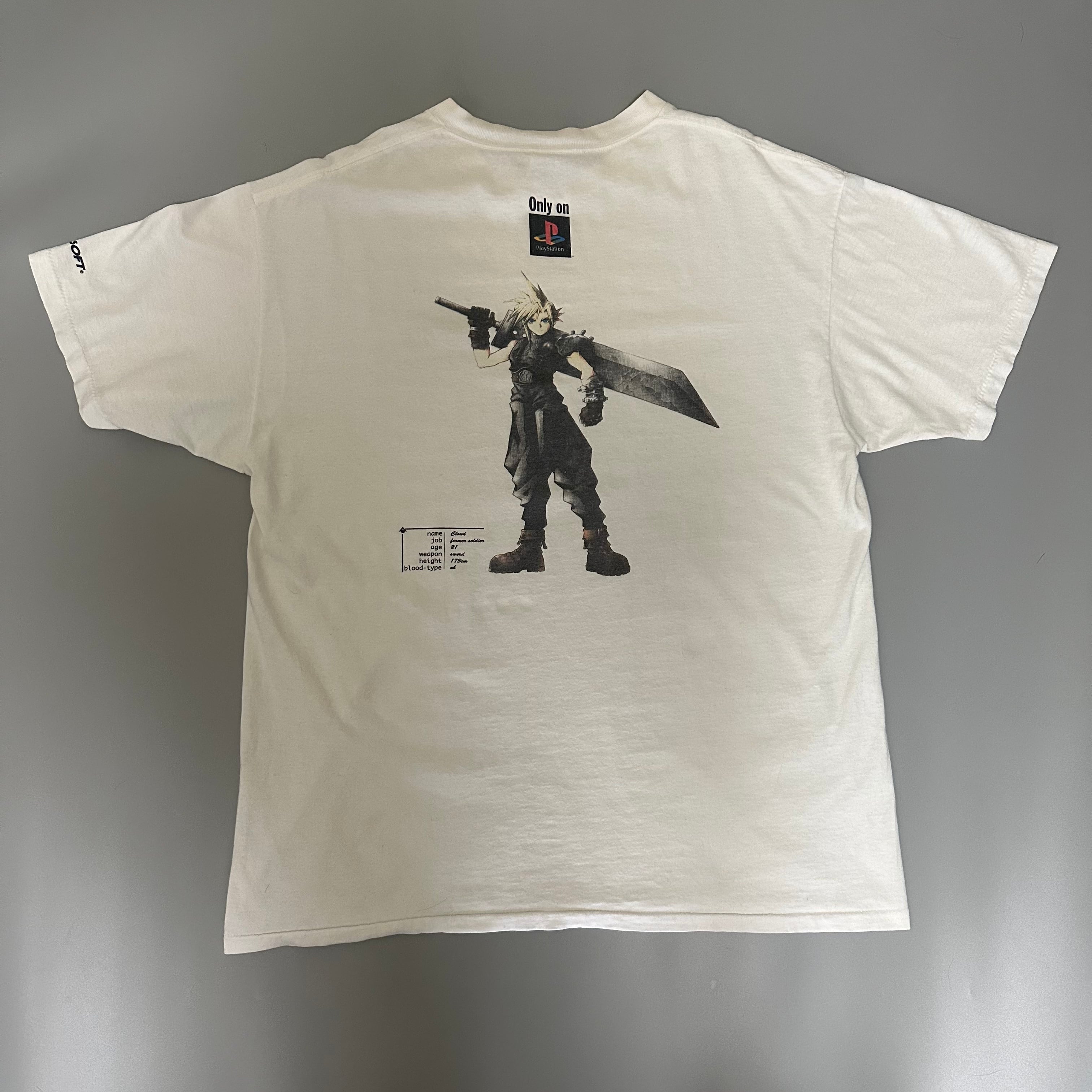 FINALFANTASY7ファイナルファンタジーTシャツ古着ゲームy2k映画