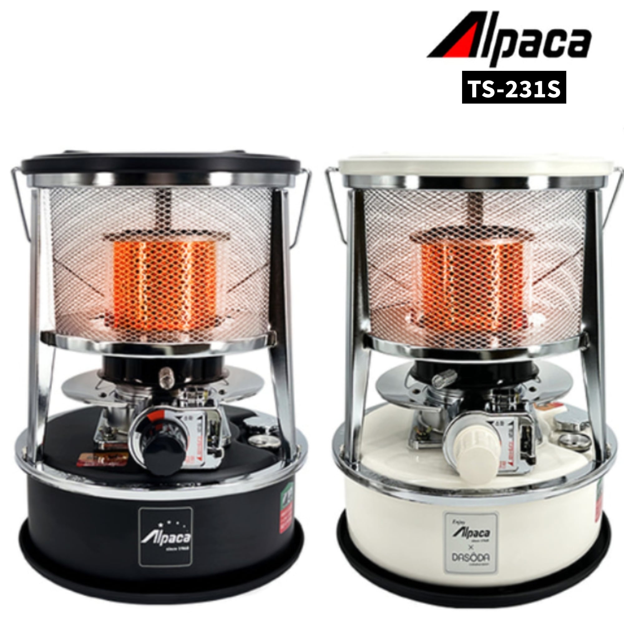 新製品 アルパカストーブ TS-231S Alpaca 石油ストーブ 2カラー ケース
