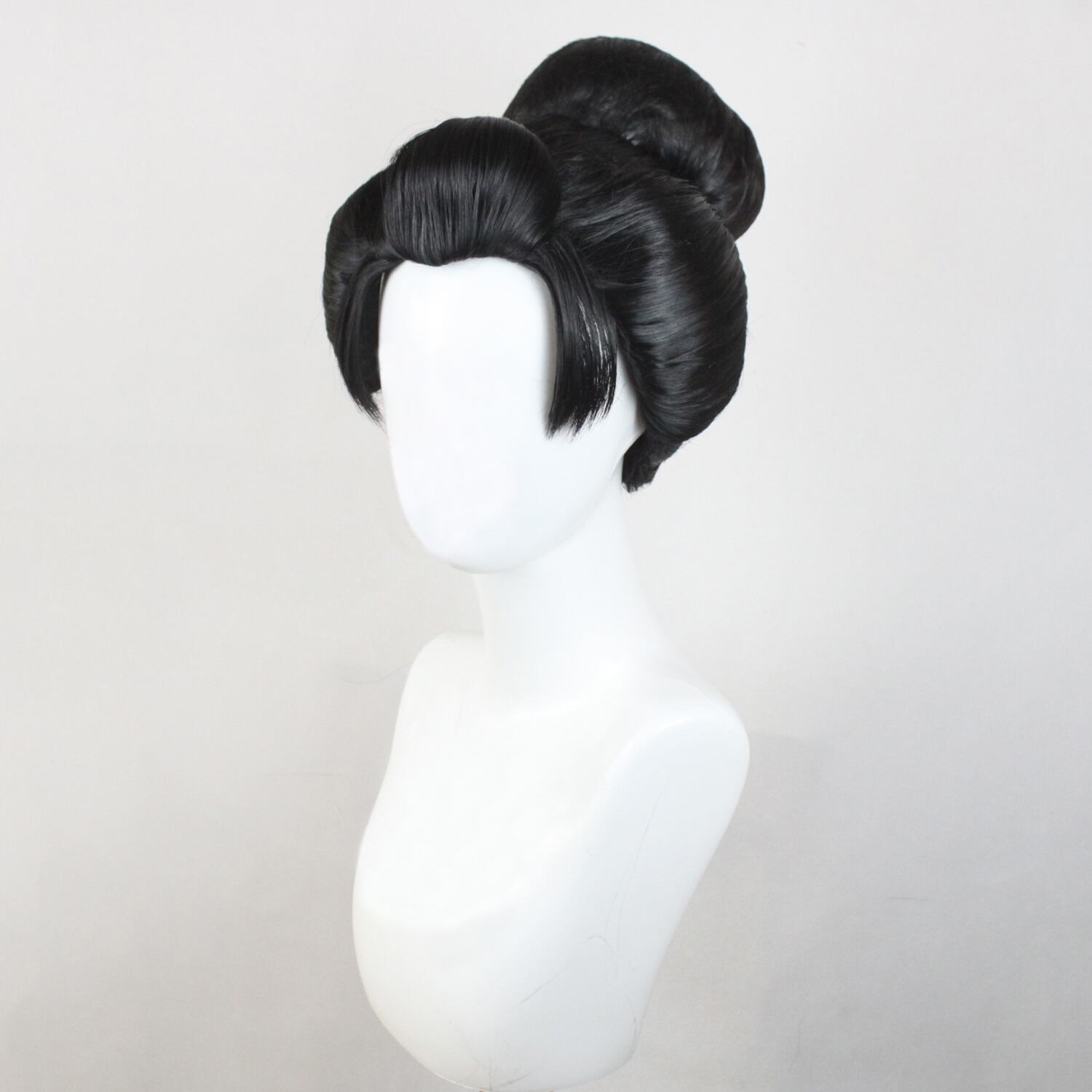 コスプレ耐熱ウィッグ オーダー キャラクター造形ウィッグ ブラック or