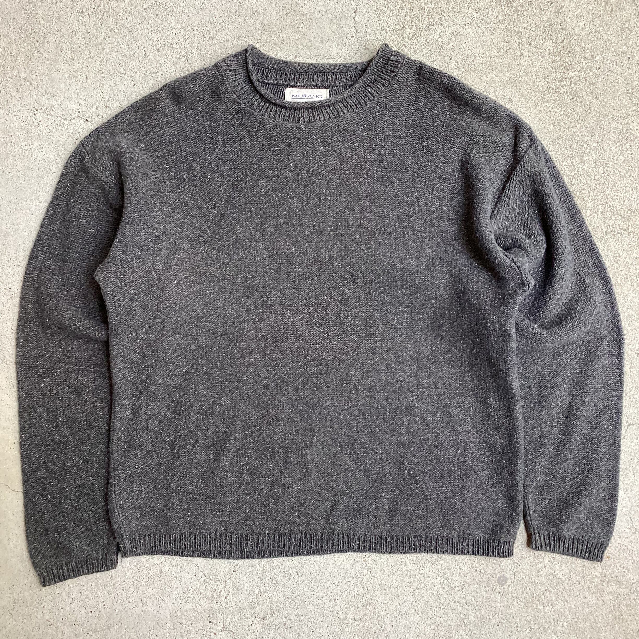 80s L.L.Bean コットンニット ジープセーター U.S.ARMY USA製 ヘンリー