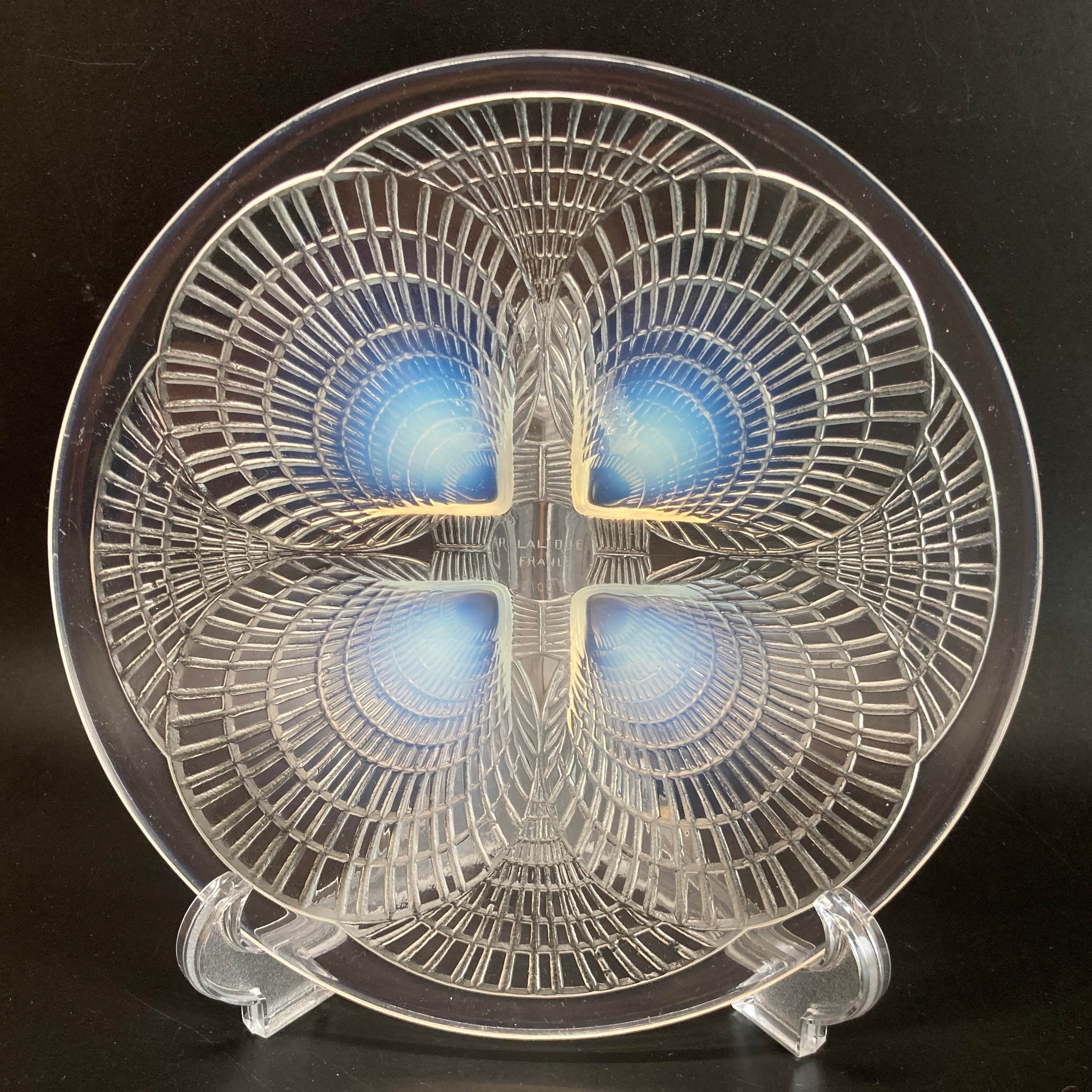 R.LALIQUE ルネ・ラリック オパールセント コキーユ COQUILLE プレート