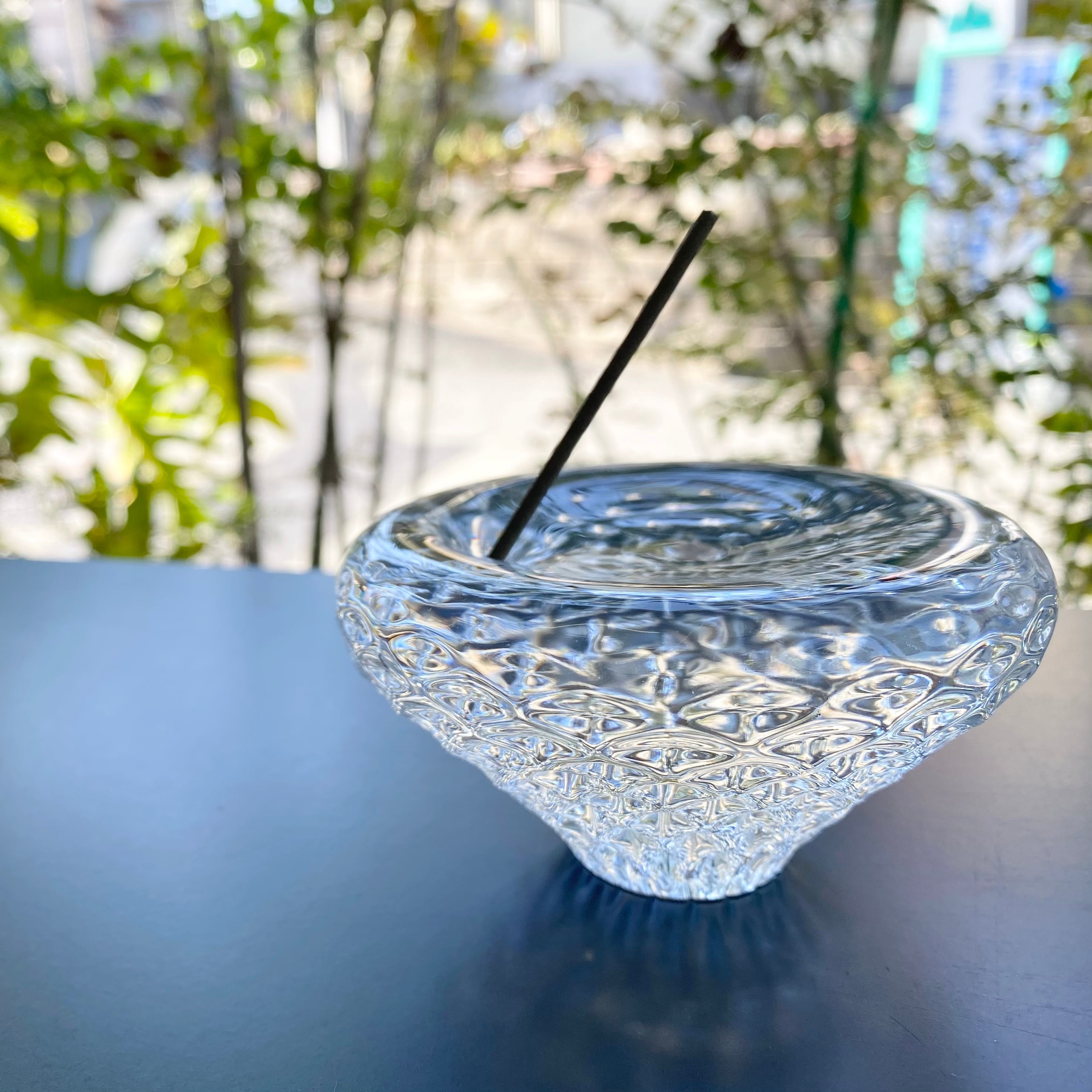ガラスのお香立て | Sun Glass Studio Kyoto