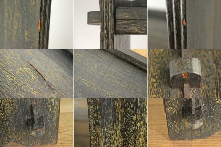 レトロ 楔本棚 くさび ブックシェルフ オープンシェルフ ラック 飾り棚