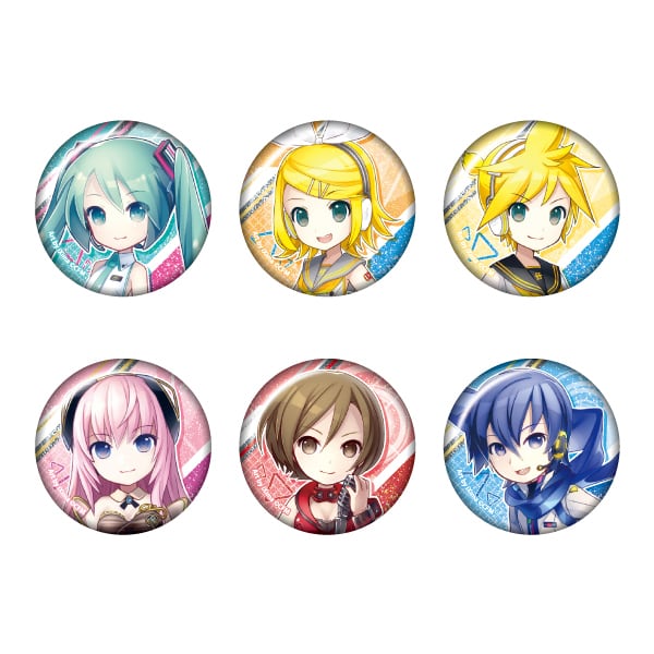 トレーディンググリッター缶バッジ（iXima） | 雪ミク スカイタウン