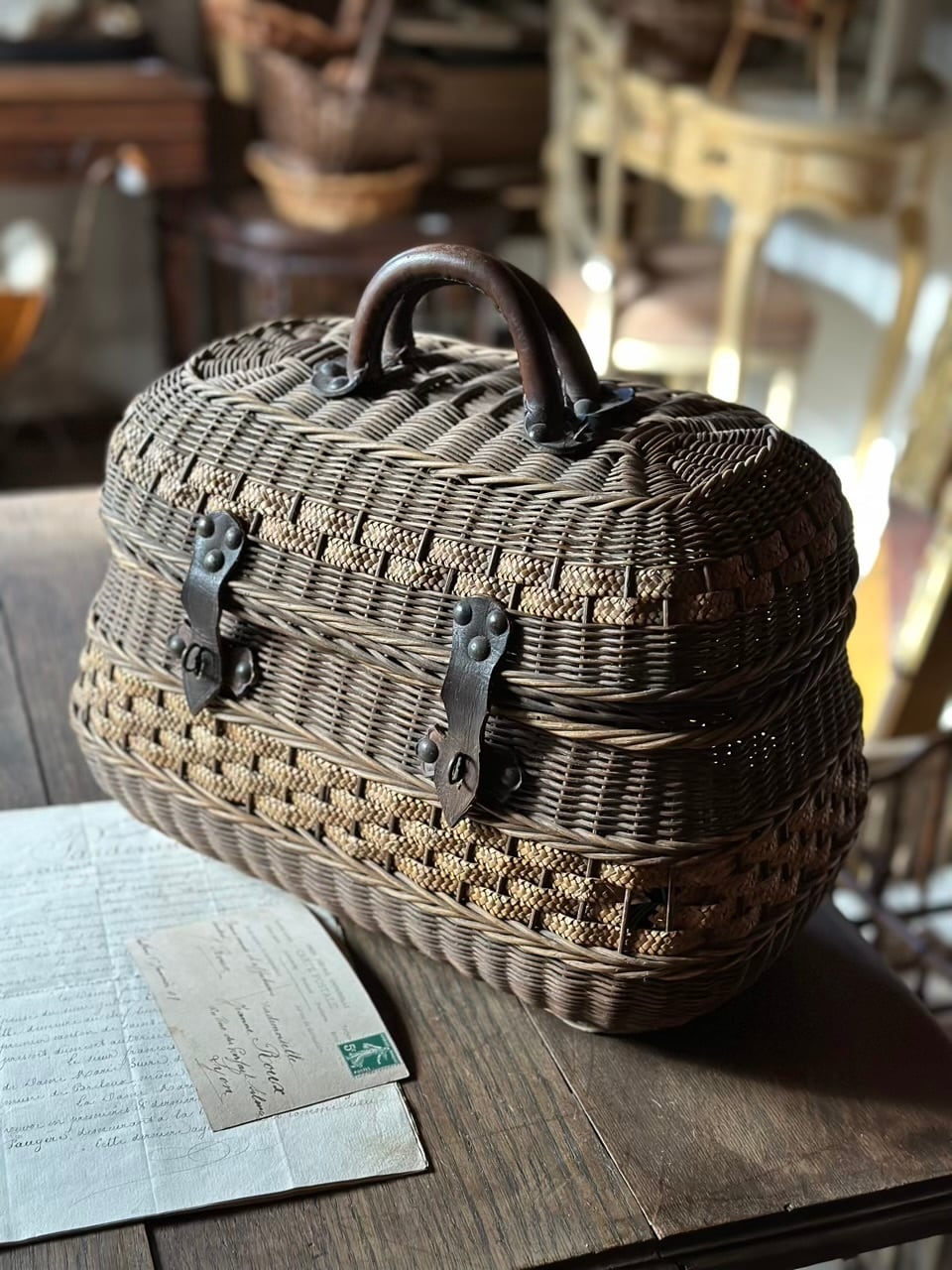 パニエ | Brocante de La Cocotte （フランスアンティーク・ドライ