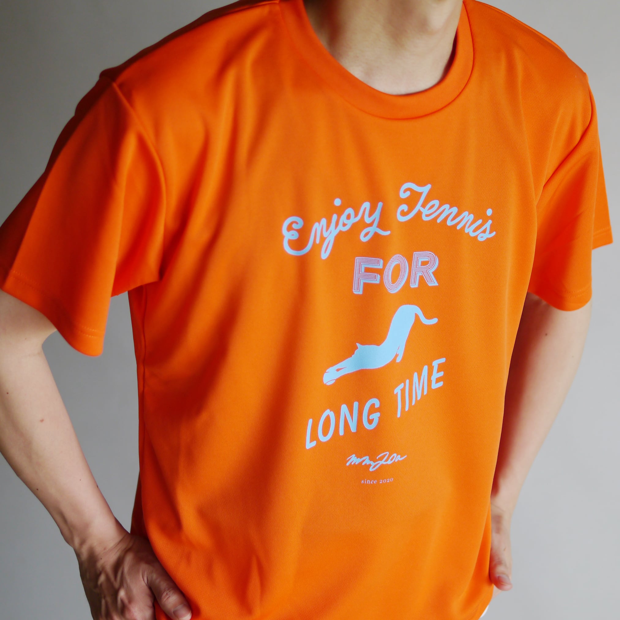 Enjoy.ドライTシャツ_サンセットオレンジ | MM20a TENNIS WEAR