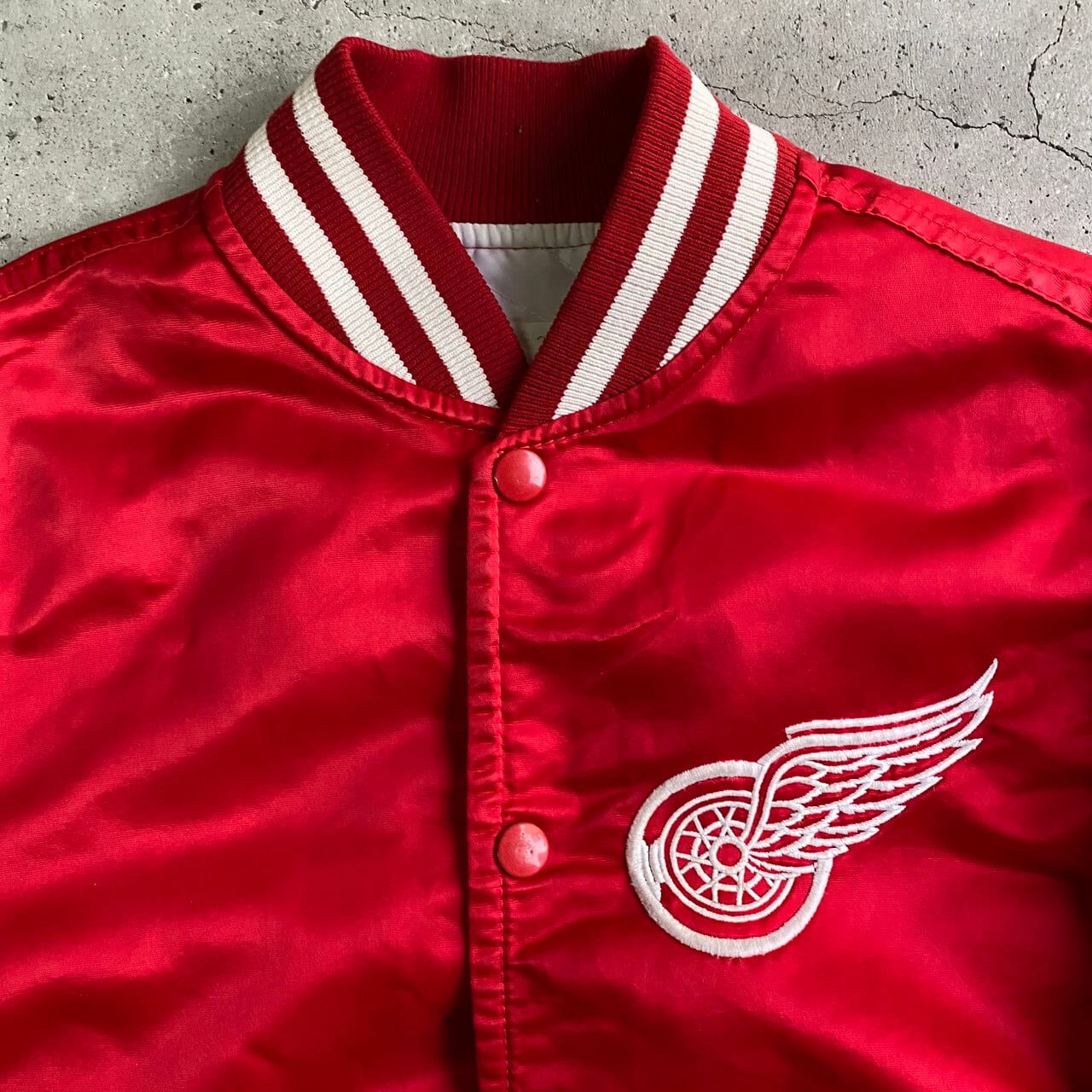 STARTER NHL ナイロンサテンスタジャン USA製 ペンギンズ USA製