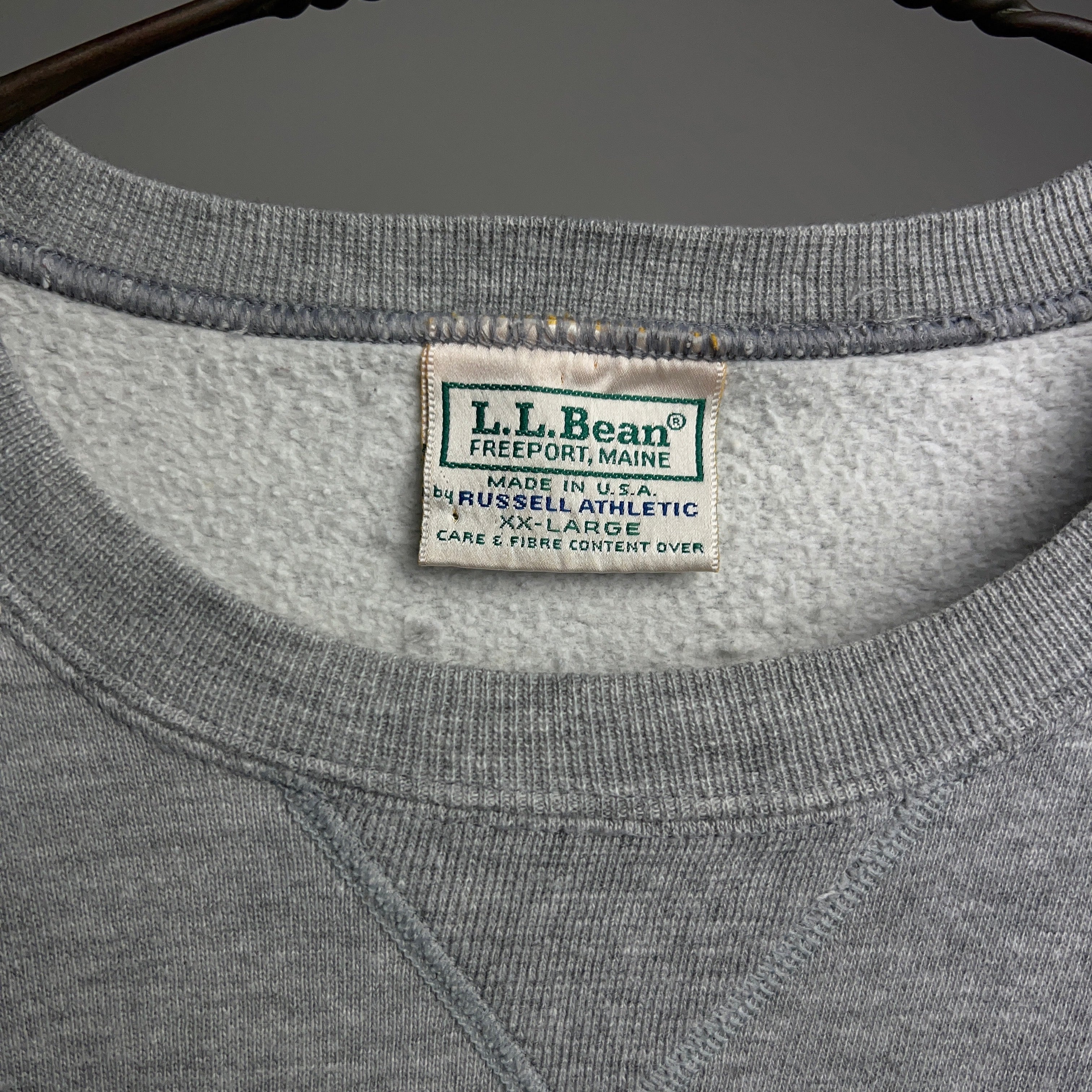 80's~ L.L.Bean×RUSSELL ATHLETIC SWEATSHIRT USA製 80年代 90年代